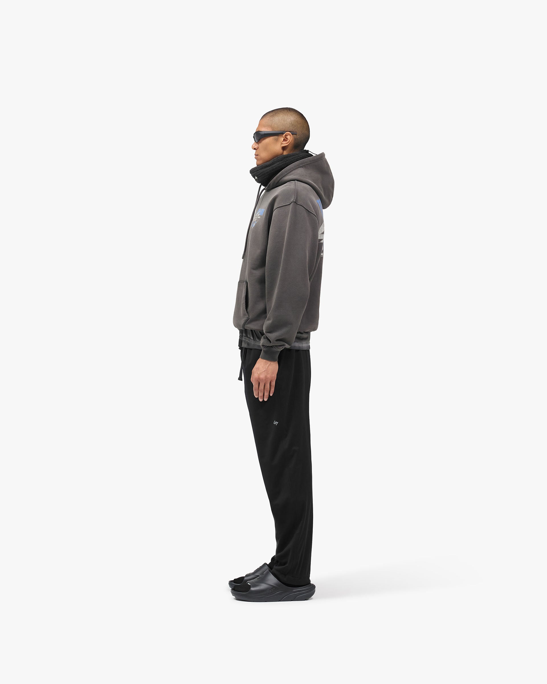 247 New York Hoodie - Washed Grey