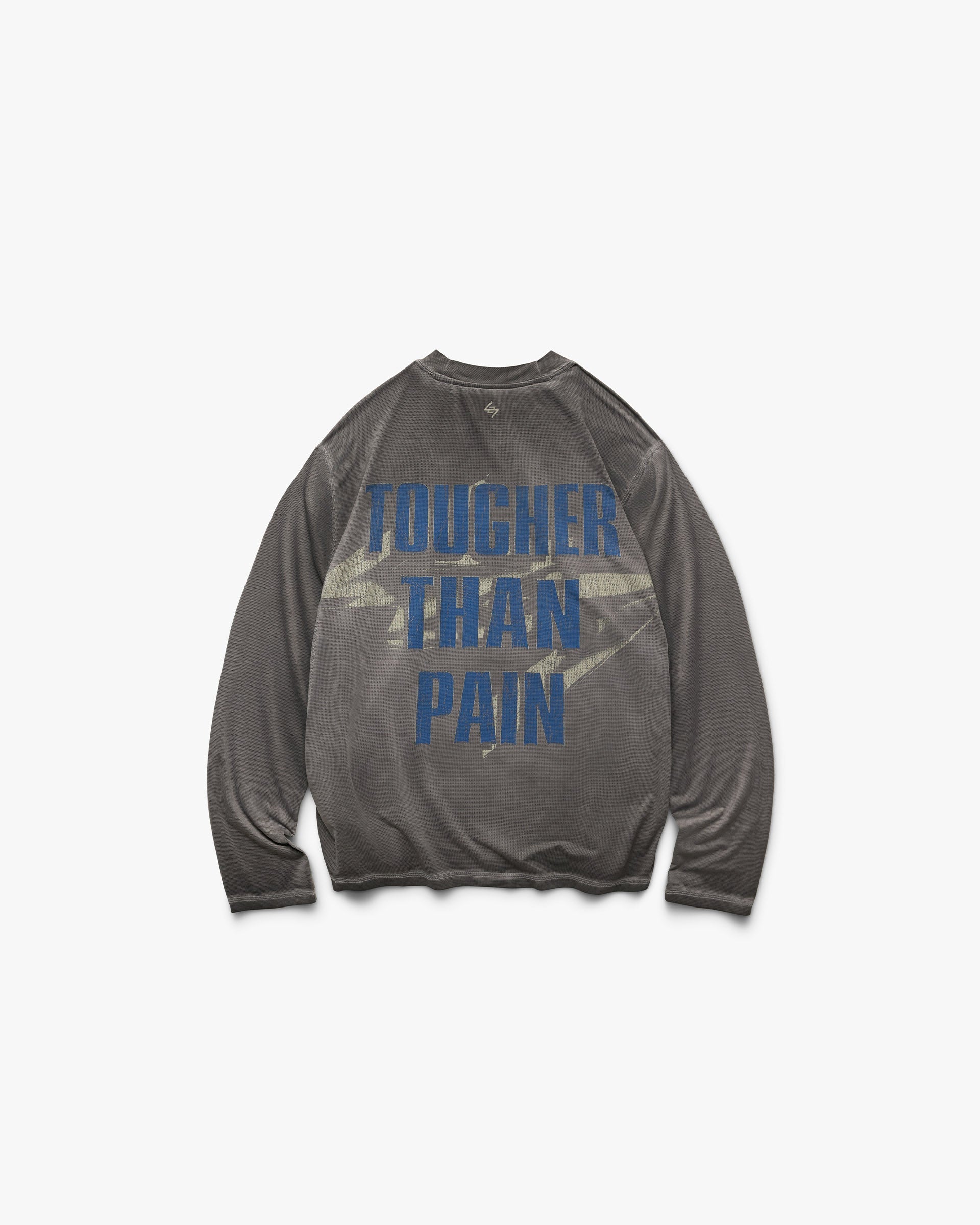 247 New York Long Sleeve T-Shirt - Washed Grey