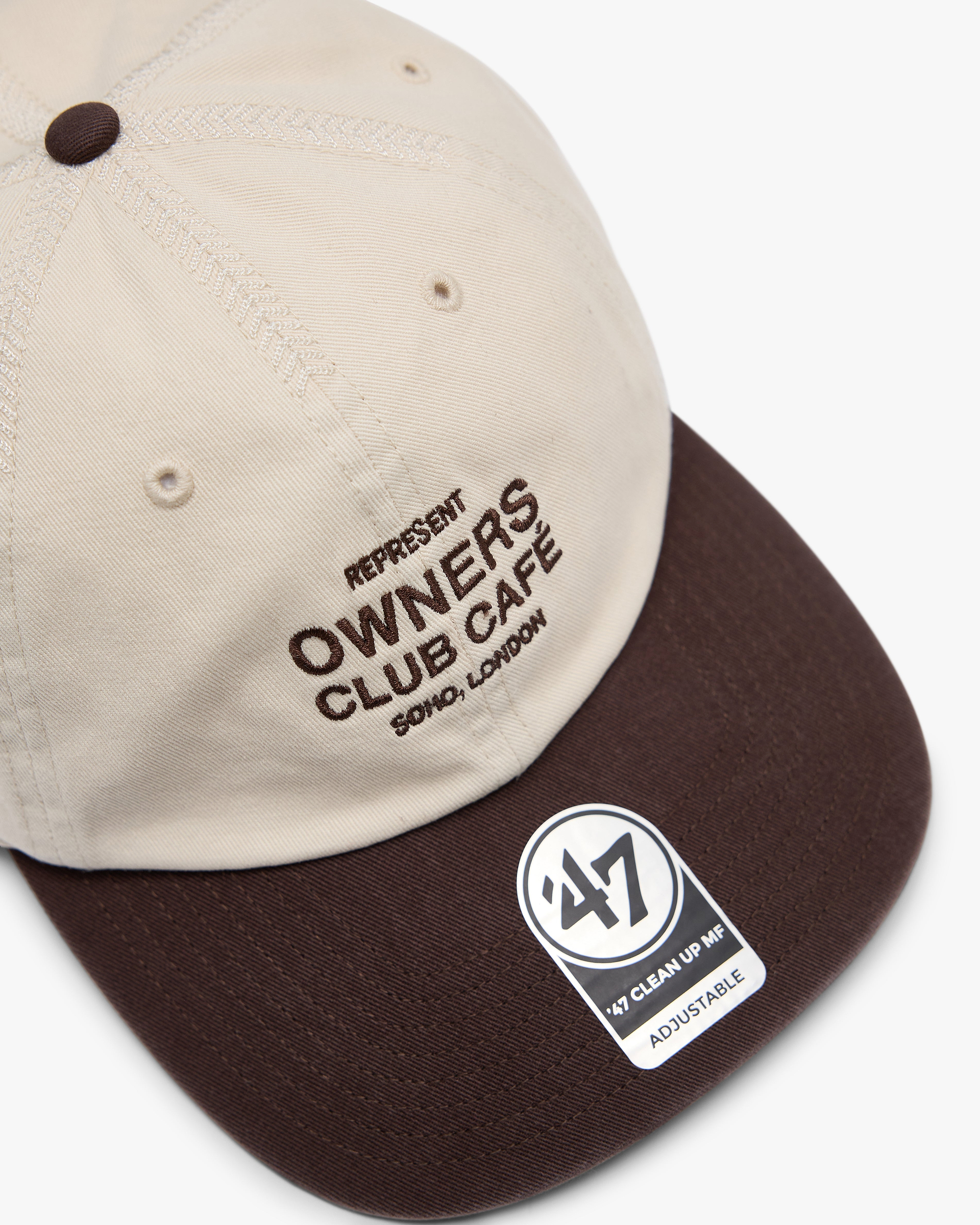 Owners Club Cafe X 47 Cap – Antique White