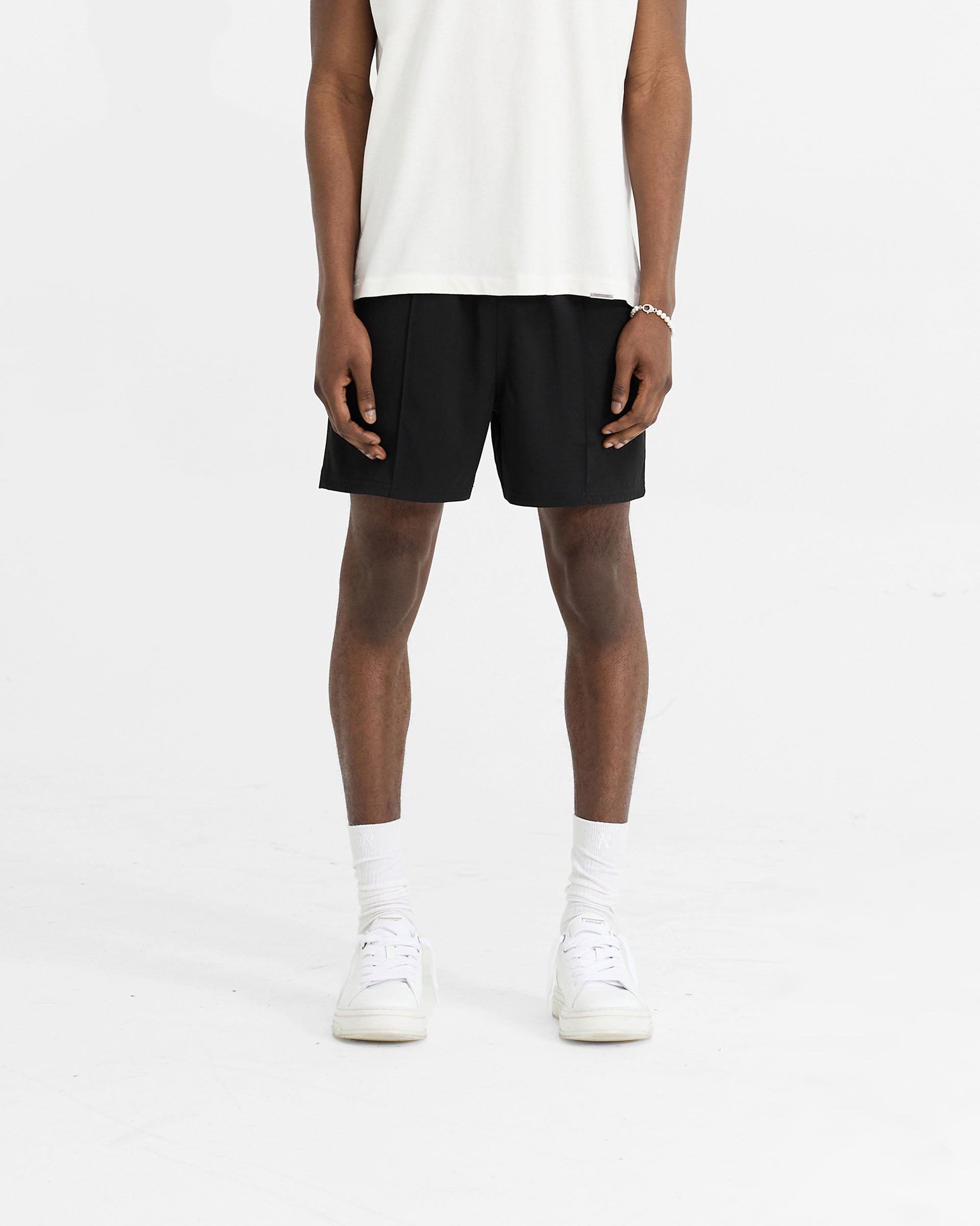 Initial Sweatshorts - Ice Grey Marl