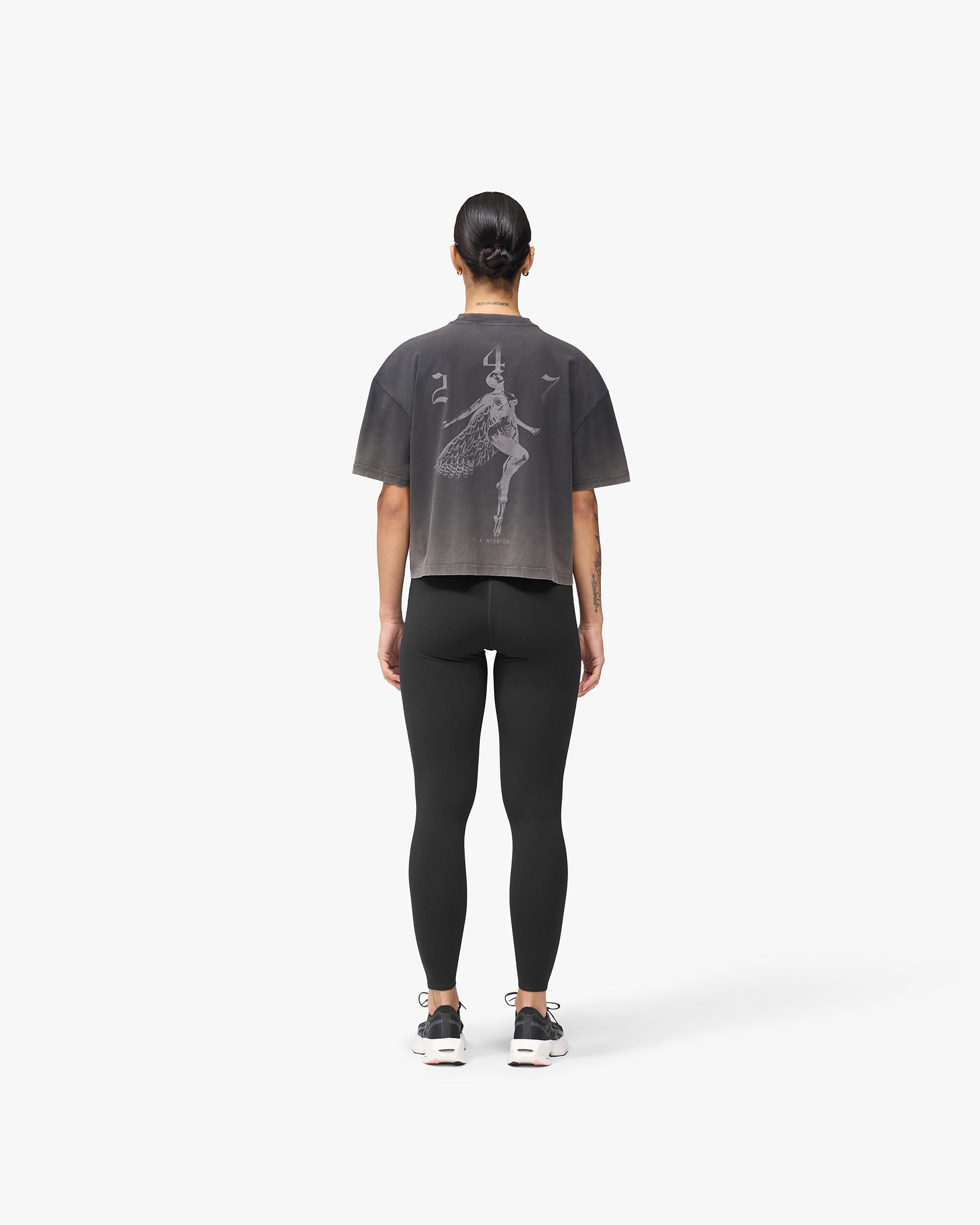 247 On A Mission Legging - Jet Black