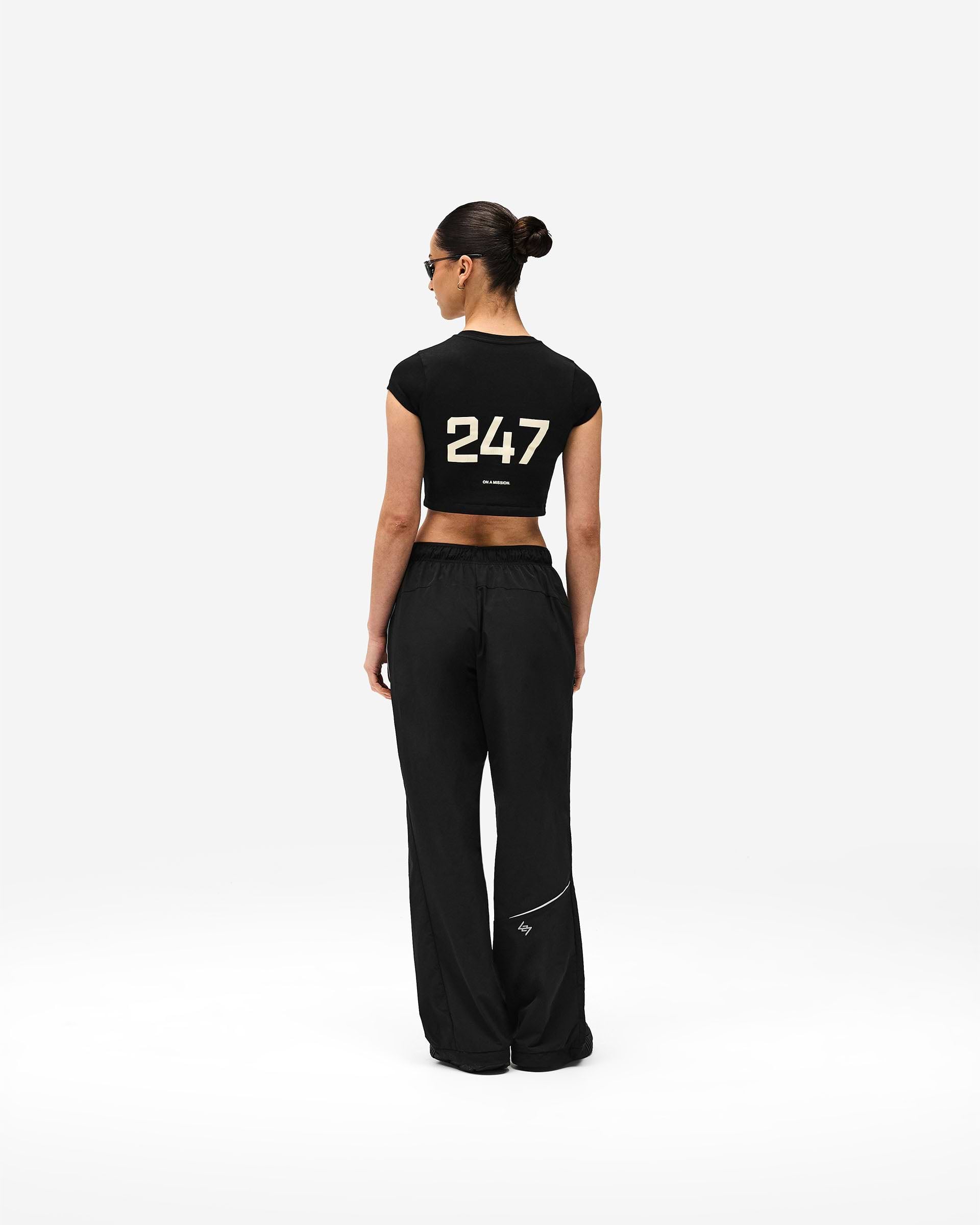 247 Flash Track Jogger - Black