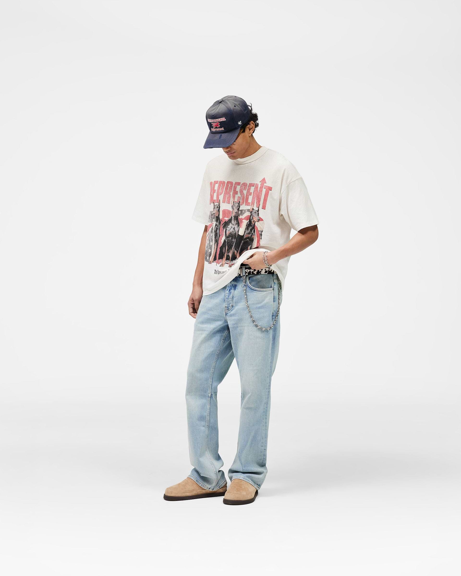 Dream On Tour T-Shirt - Washed Ecru