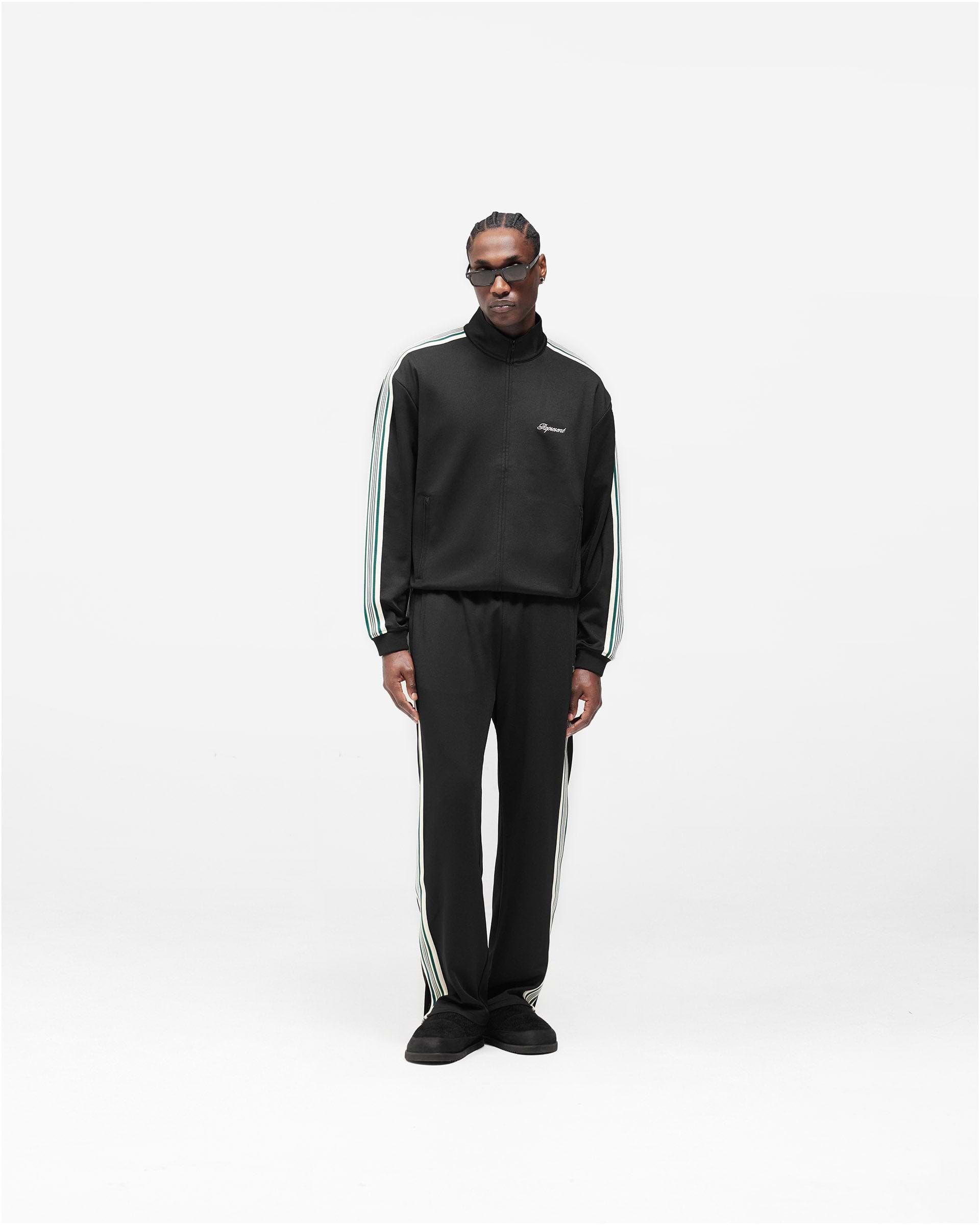 Taped Track Pant - Jet Black