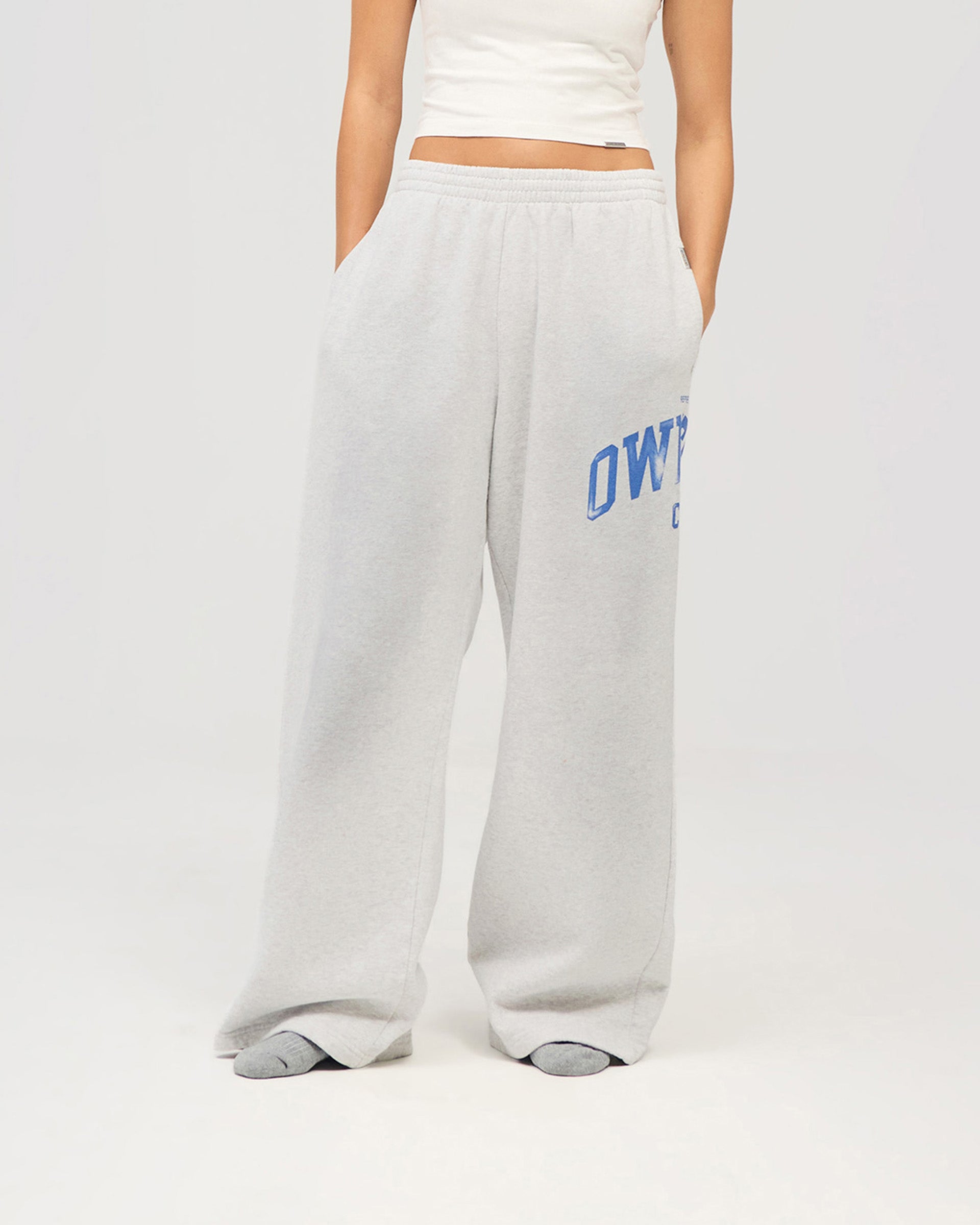 Represent Owners Club Sweatpant - Sprayed Ice Grey Marl