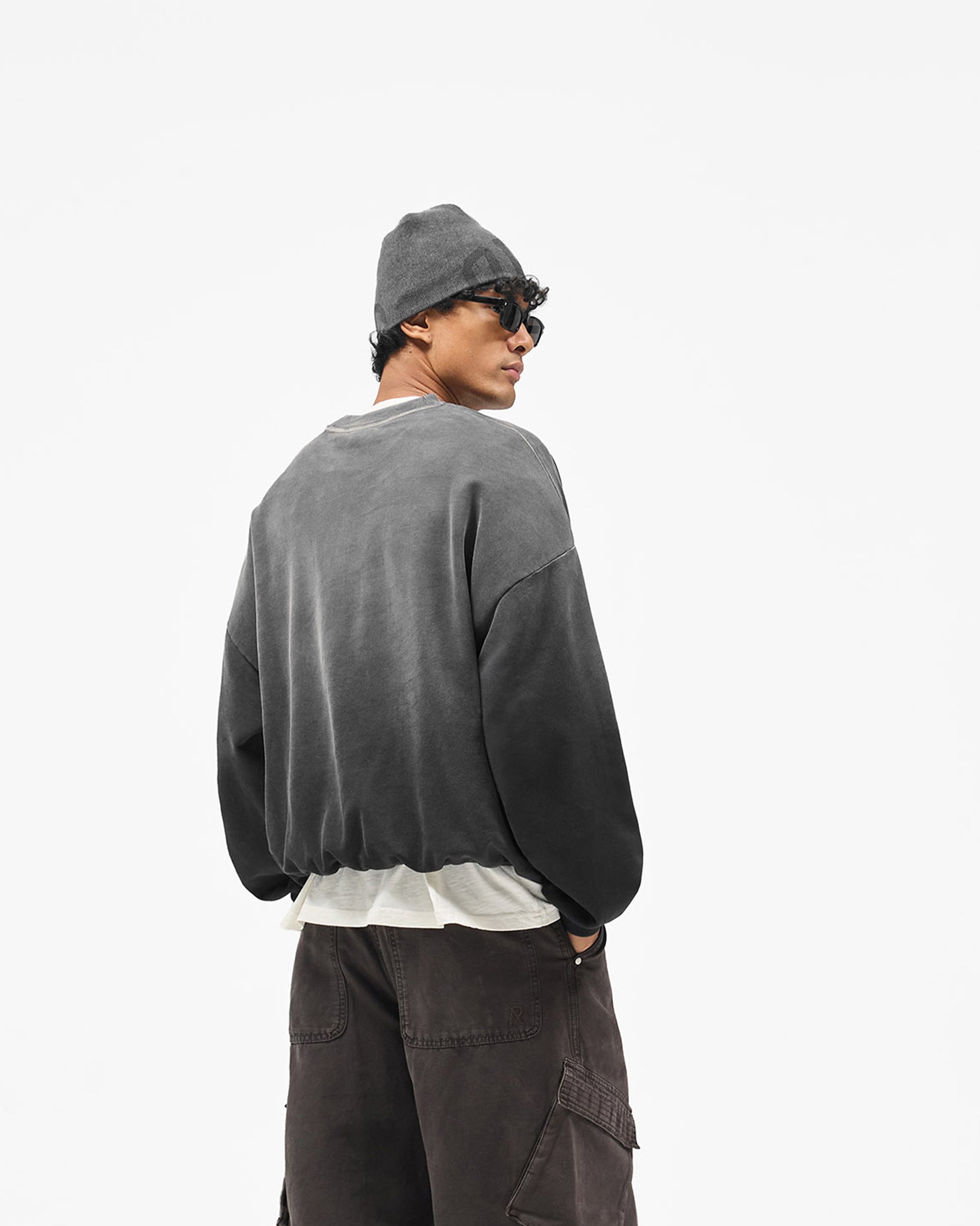 Represent Owners Club Sweatshirt - Weathered Black