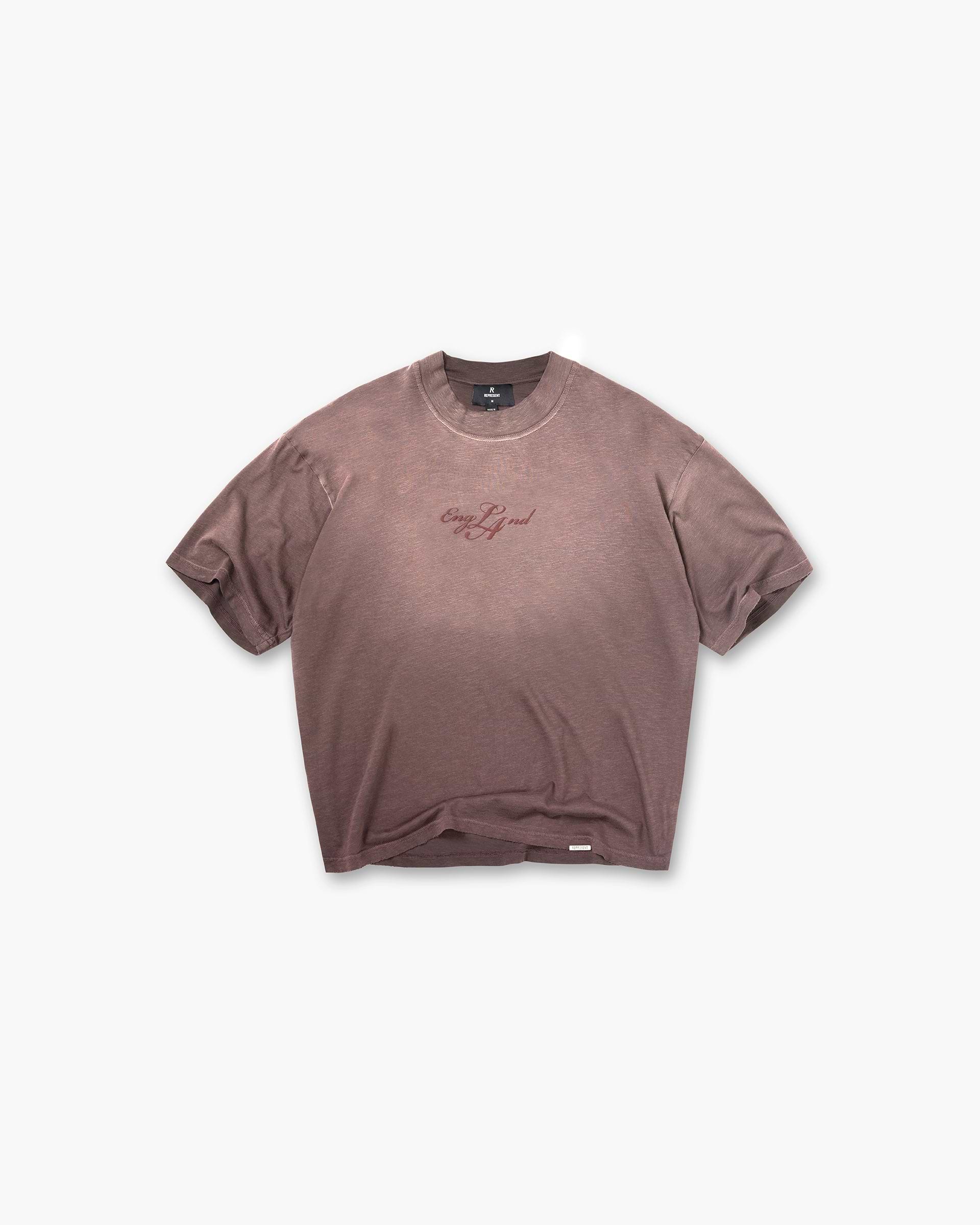 EngLAnd T-Shirt - Washed Brown