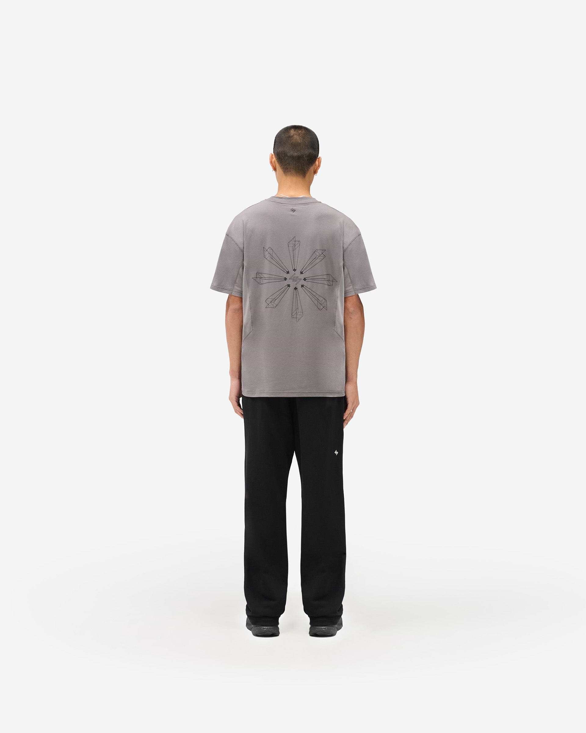 247 Uprising Oversized T-Shirt - Steel