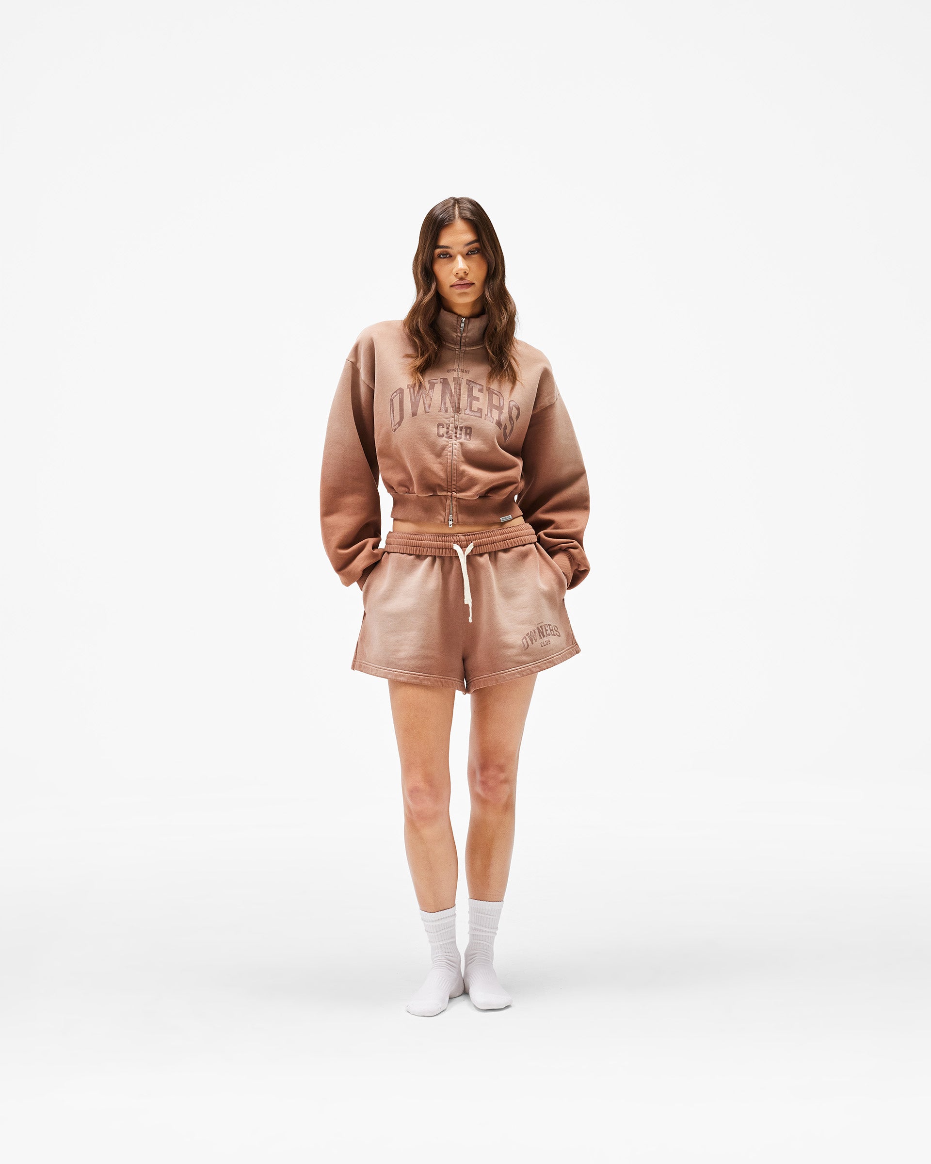 Represent Owners Club Jersey Short - Sienna