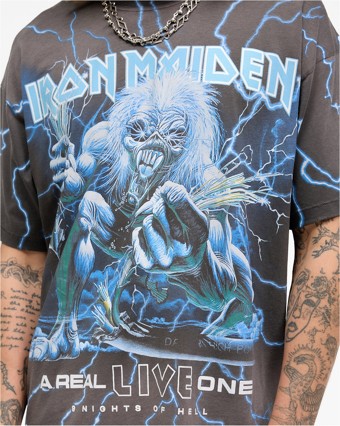 Represent X Iron Maiden A Real Live One T-Shirt | REPRESENT