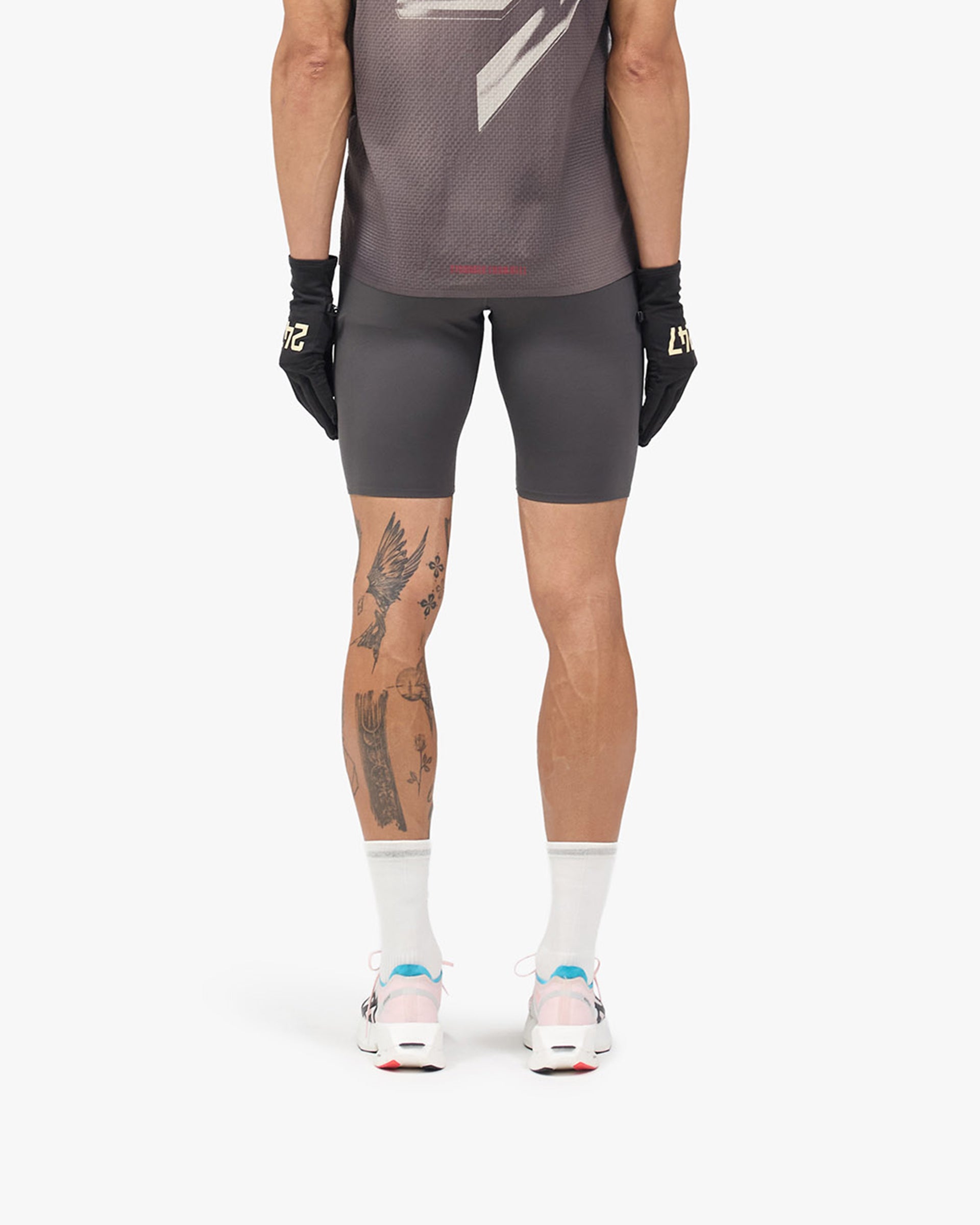 247 Race Half Tight - Washed Grey