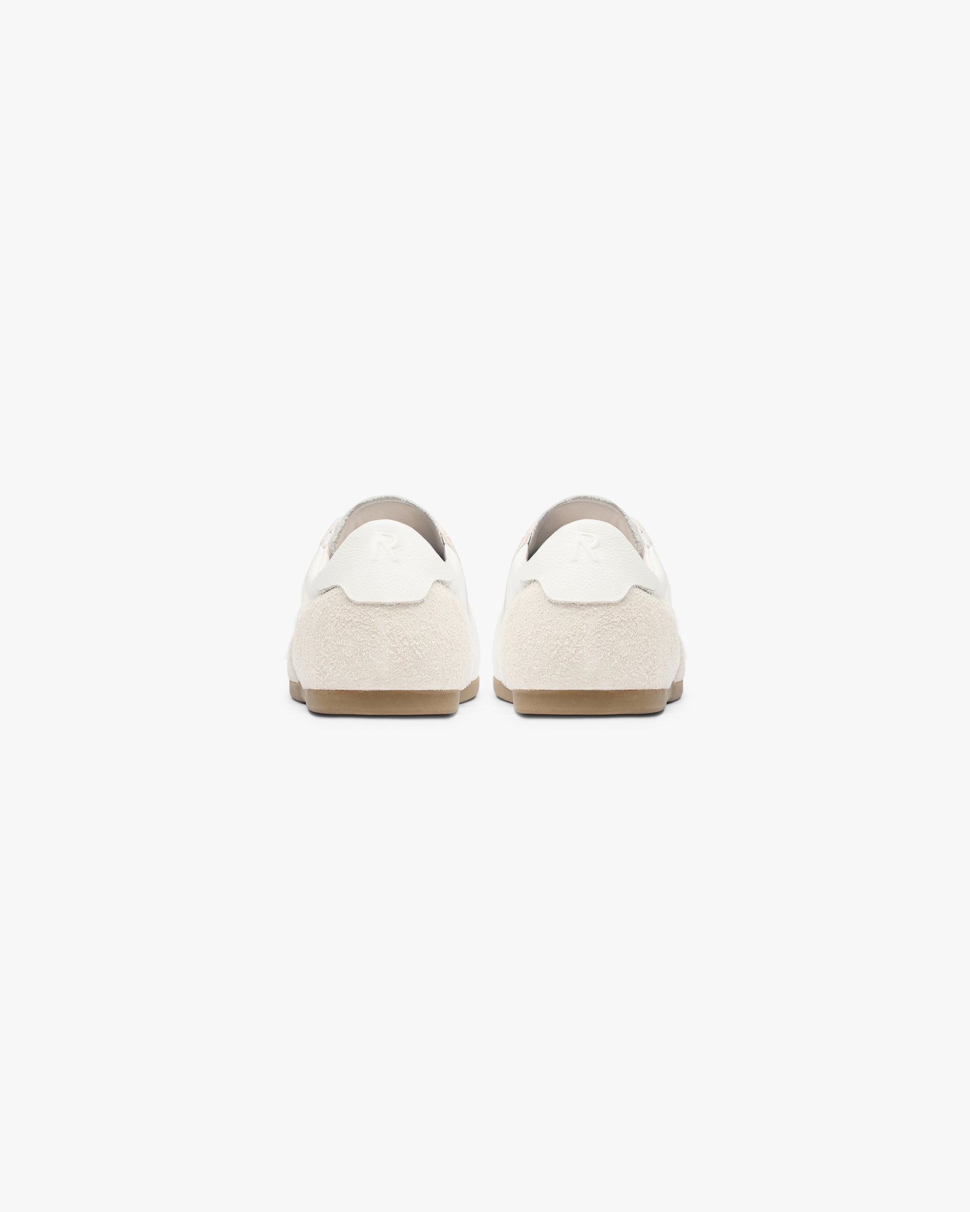 Low-Pro Leather Suede - Flat White Grey