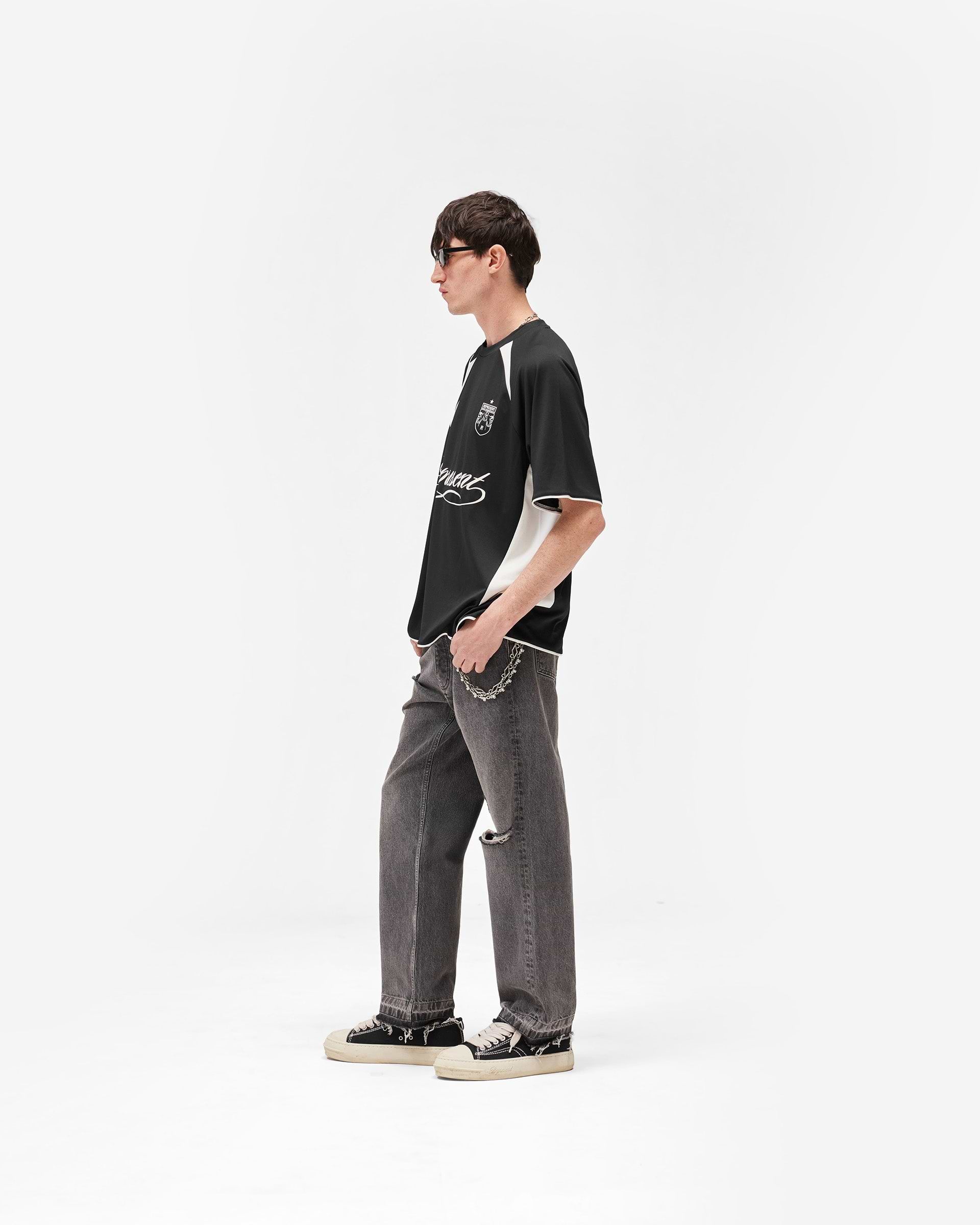 Star Jersey - Jet Black