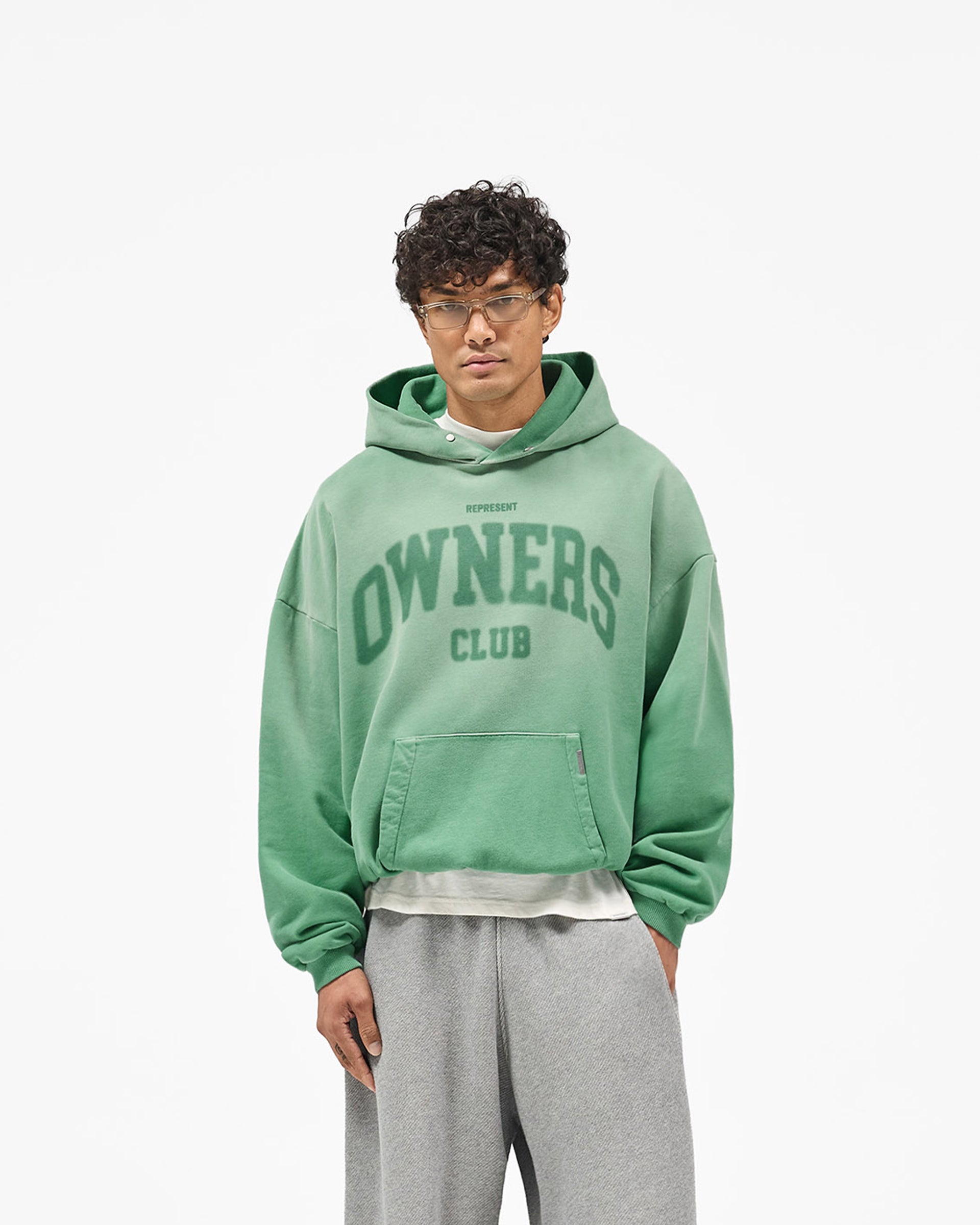 Represent Owners Club Hoodie - Evergreen