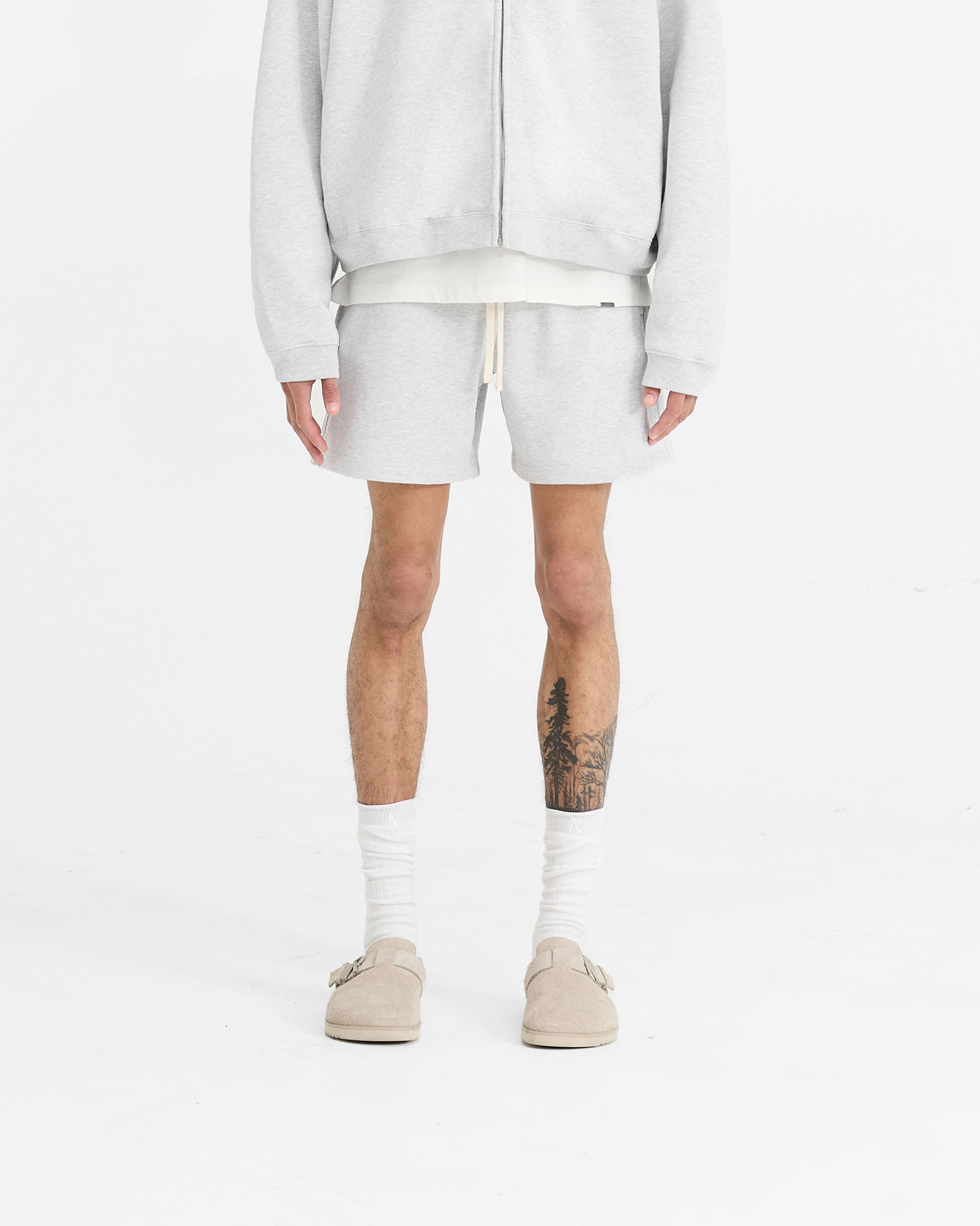 Initial Sweatshorts - Jet Black
