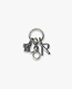 Doberman Initial Key Chain