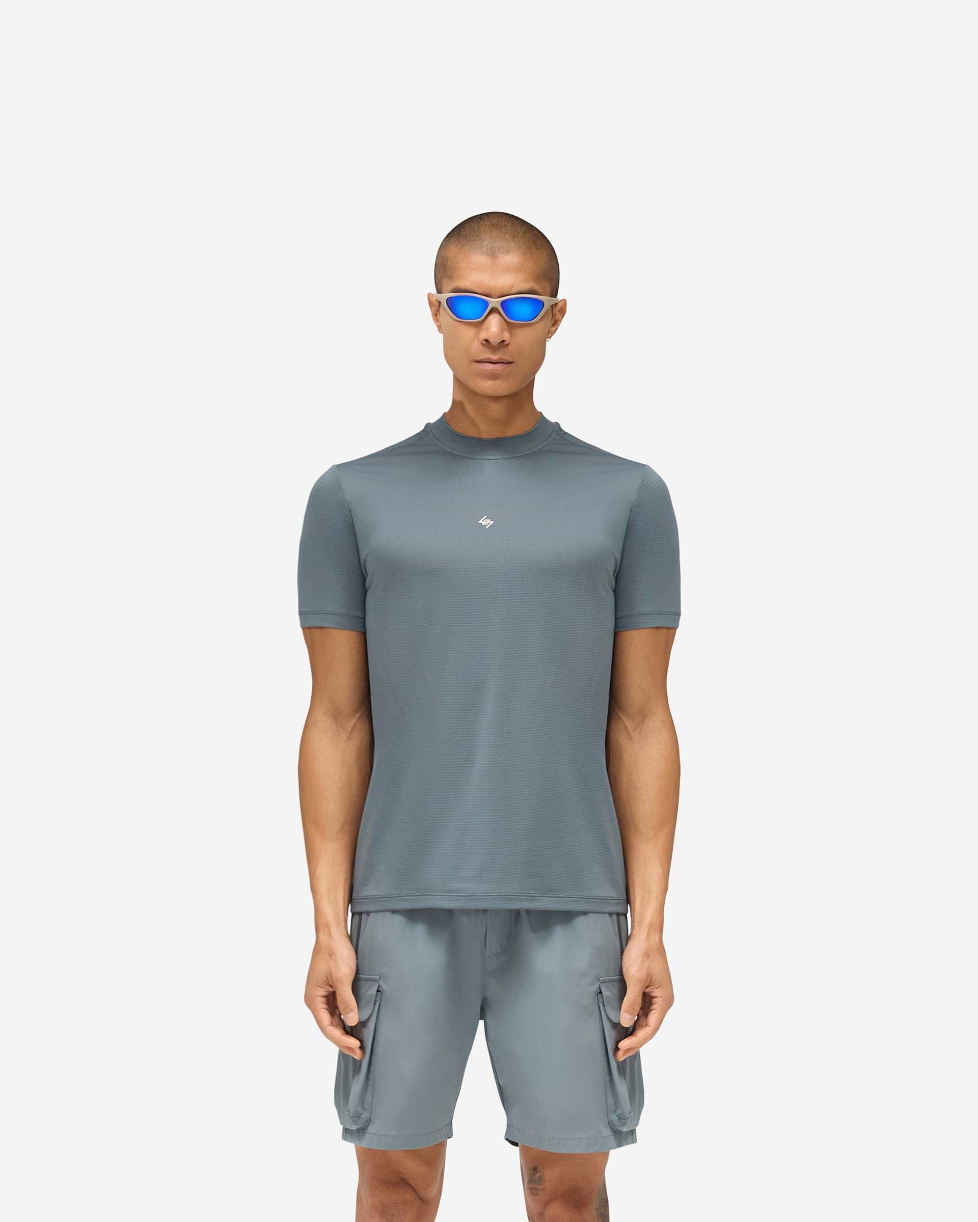 247 DNA Mesh T-Shirt - Dusky Navy