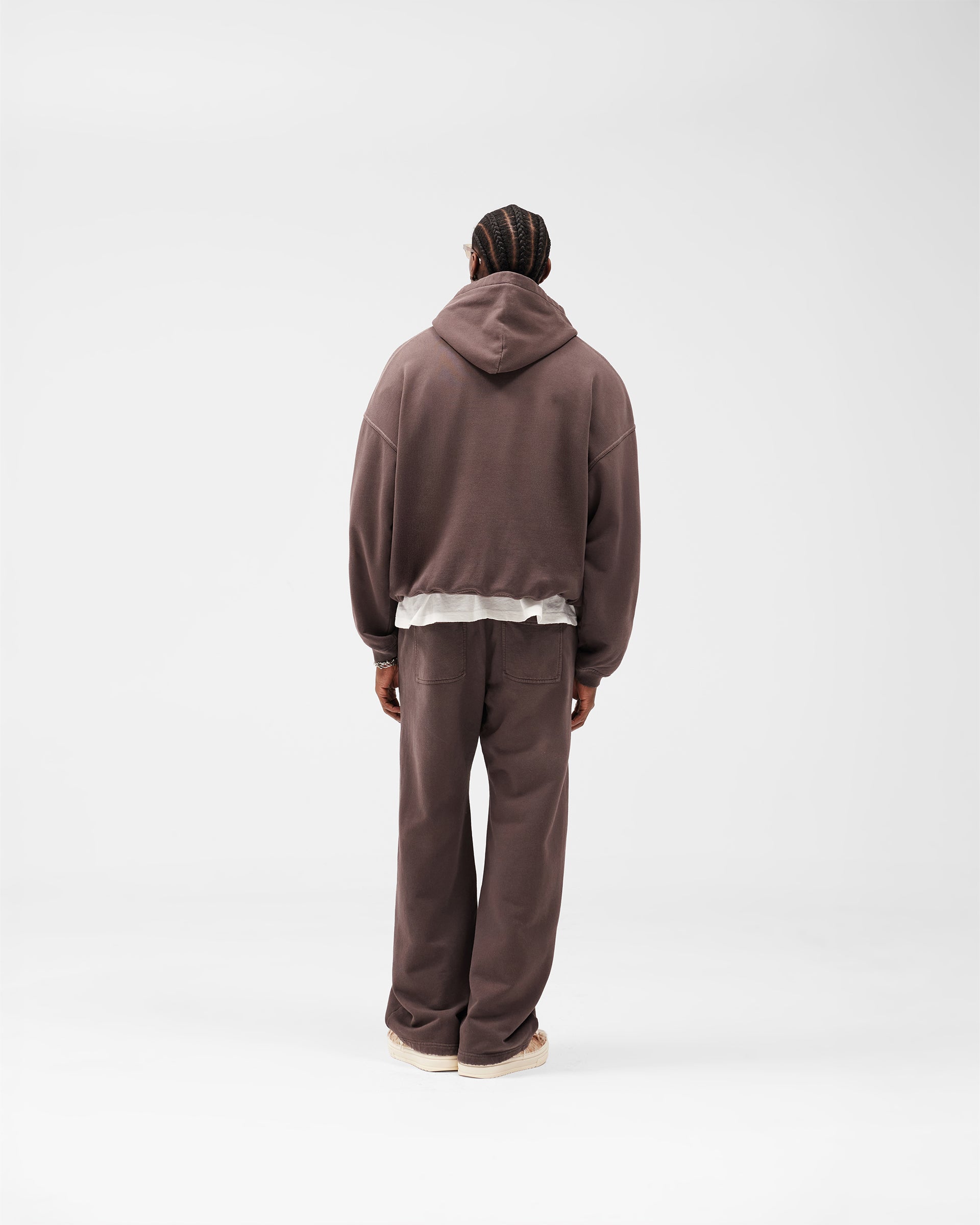 EngLAnd Hoodie - Washed Brown