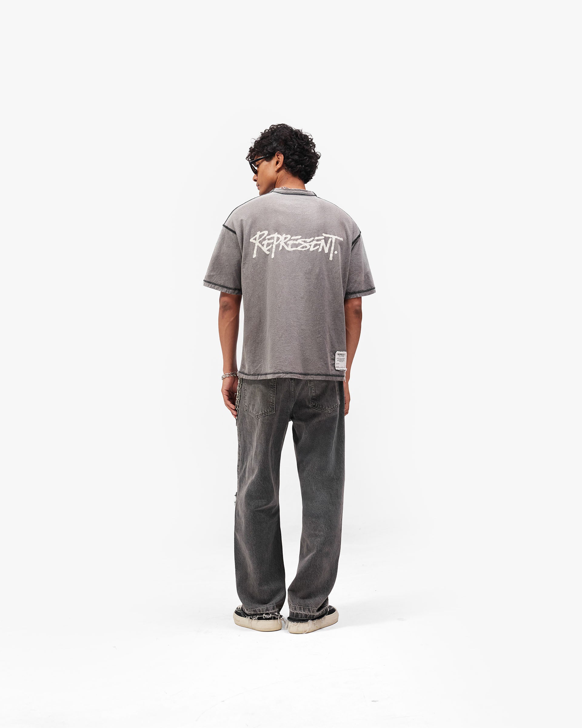 Marker Logo T-Shirt - Sunfade