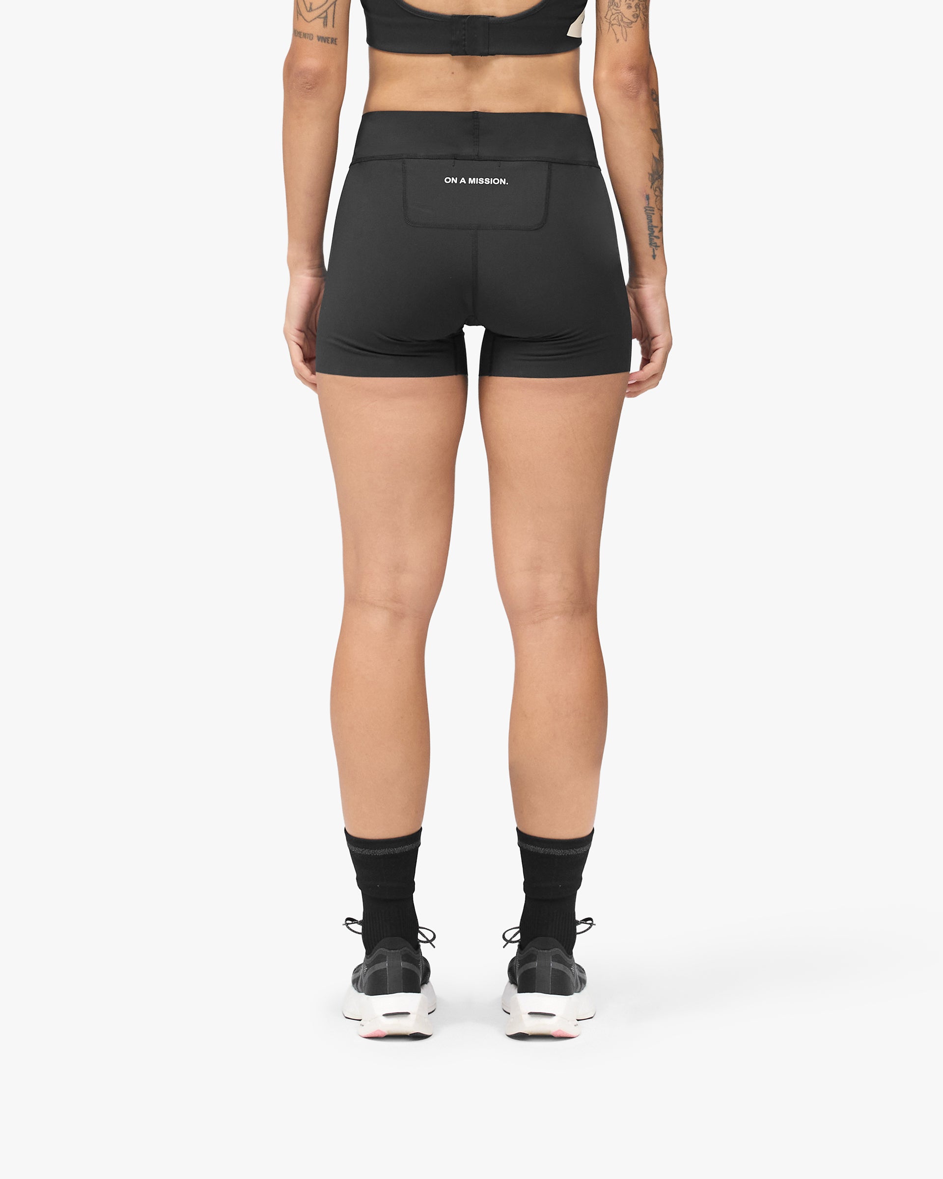 247 Ghost Micro Short - Jet Black