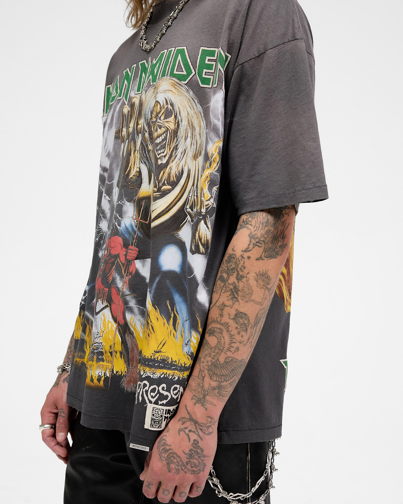 Represent X Iron Maiden Number of the Beast T-Shirt | REPRESENT