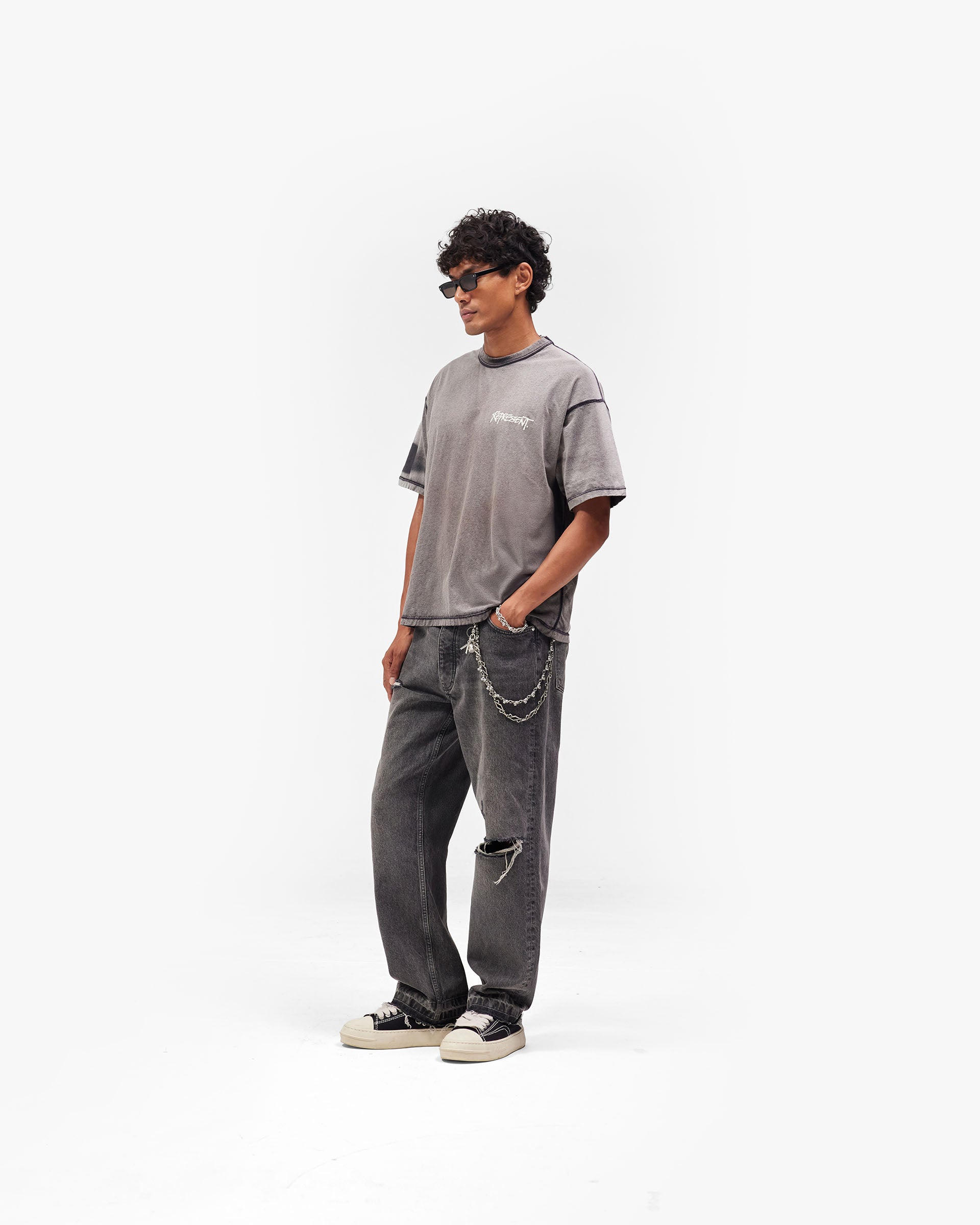 Marker Logo T-Shirt - Sunfade