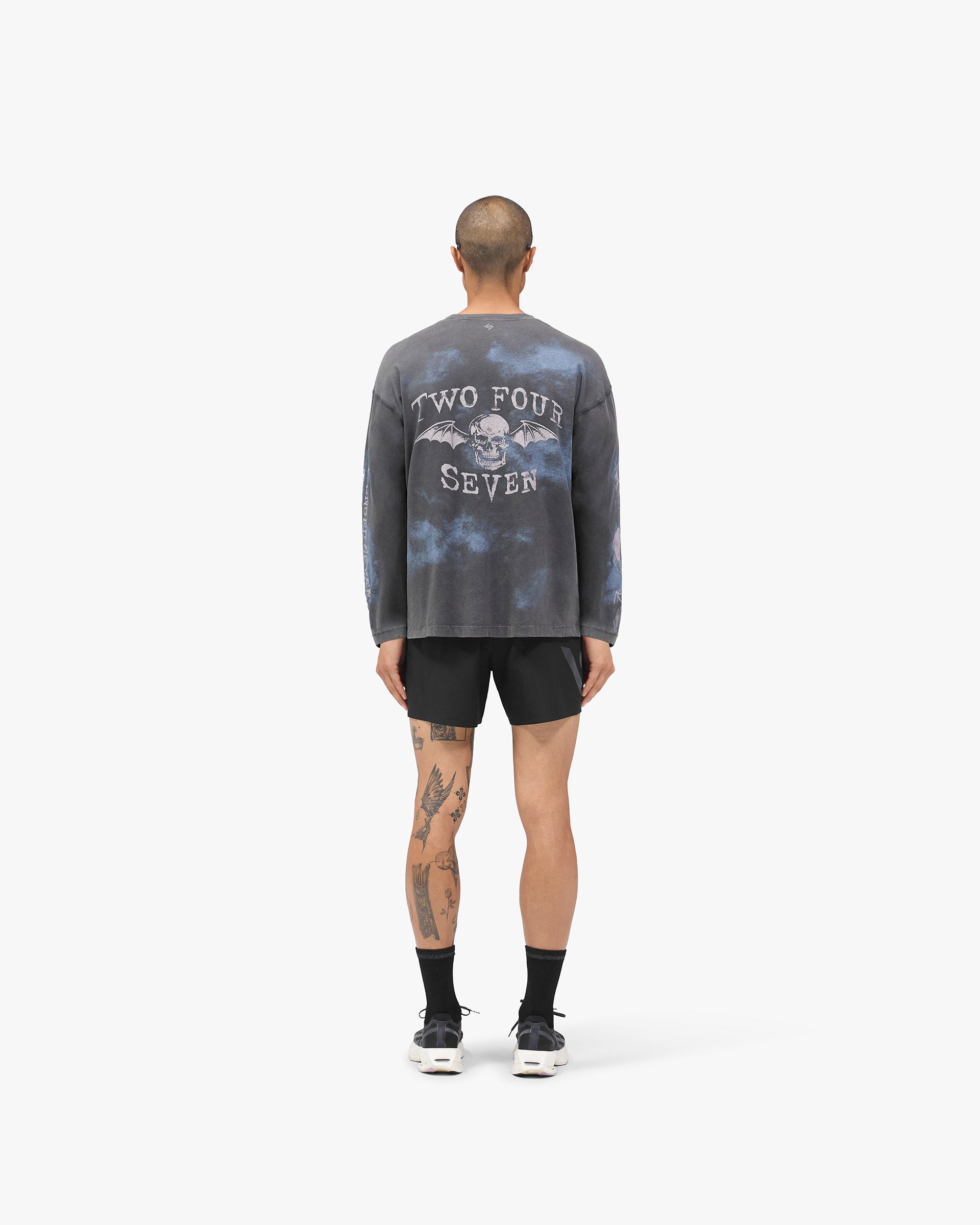 247 x Avenged Sevenfold Nightmare Long Sleeve T-Shirt - Aged Black