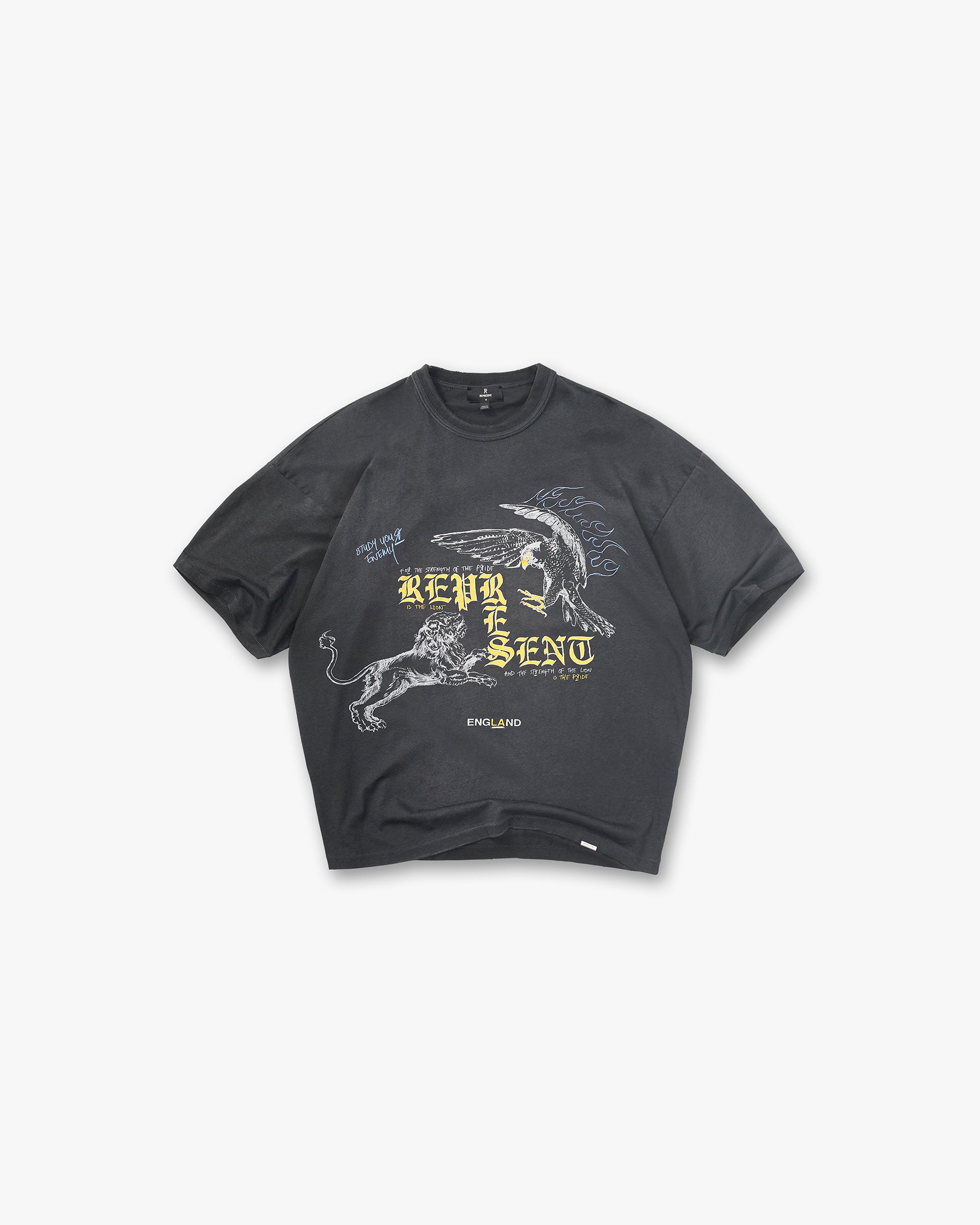 Enemy T-Shirt - Washed Black