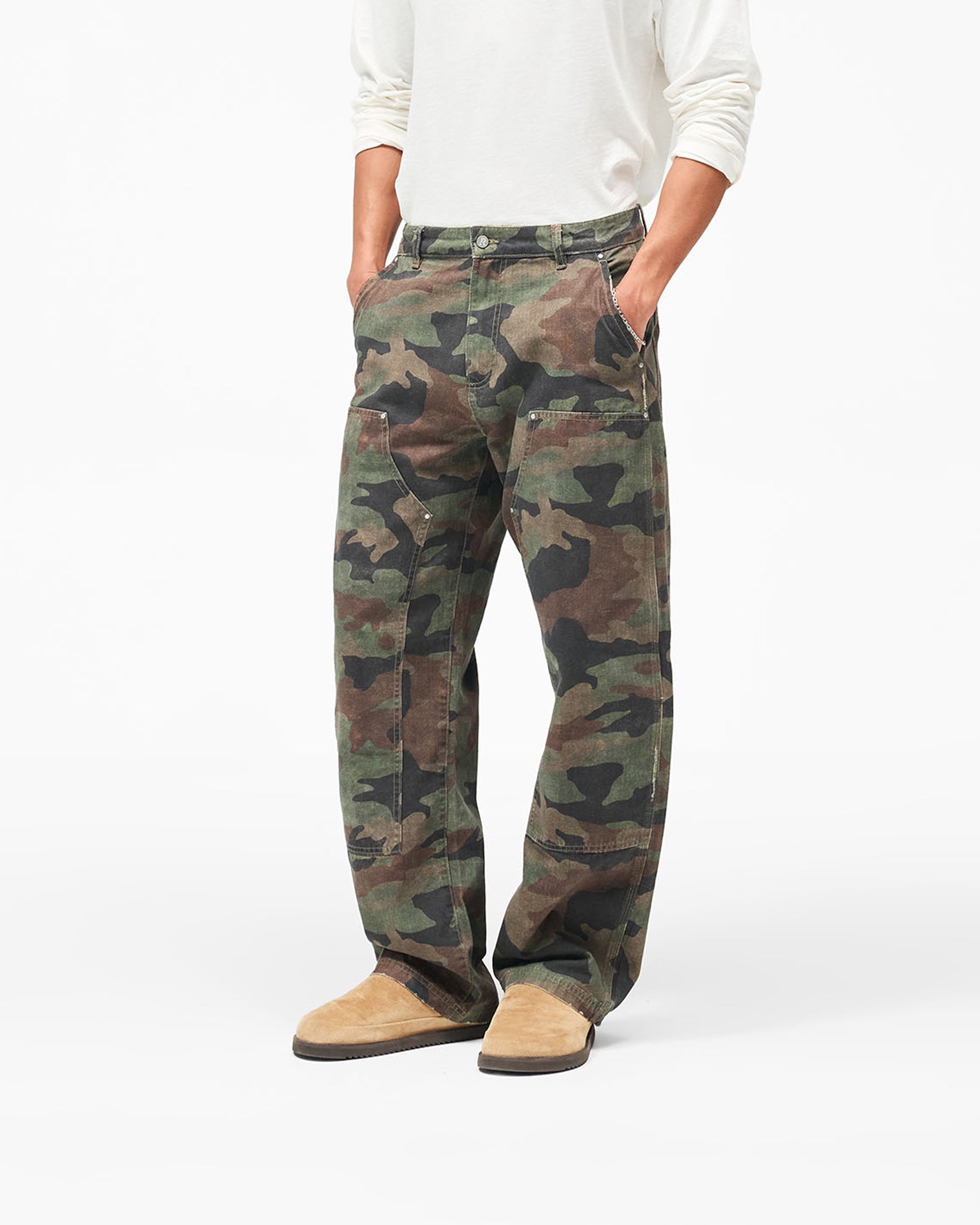Heaton Camo Workwear Pant - Camo