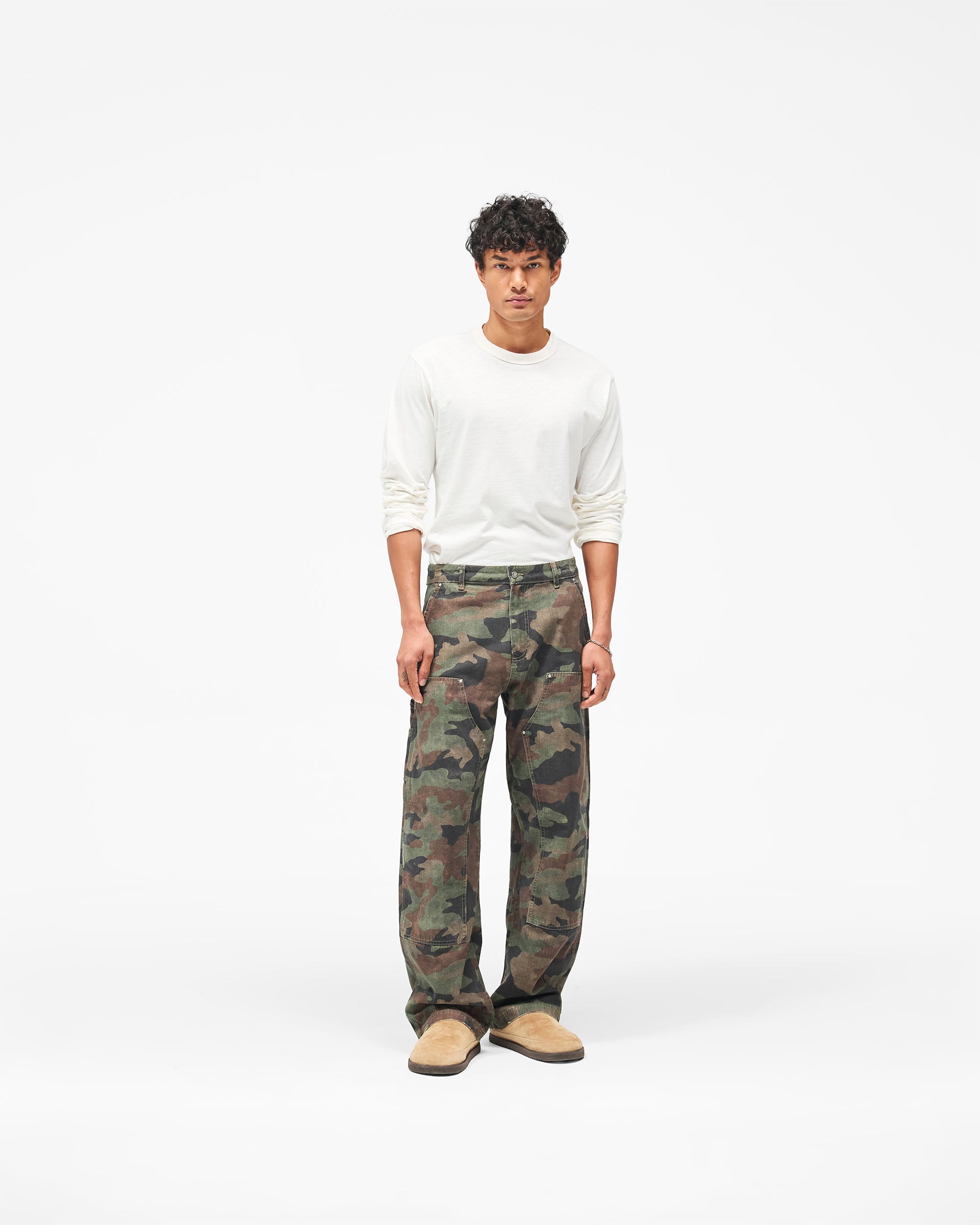 Heaton Camo Workwear Pant - Camo