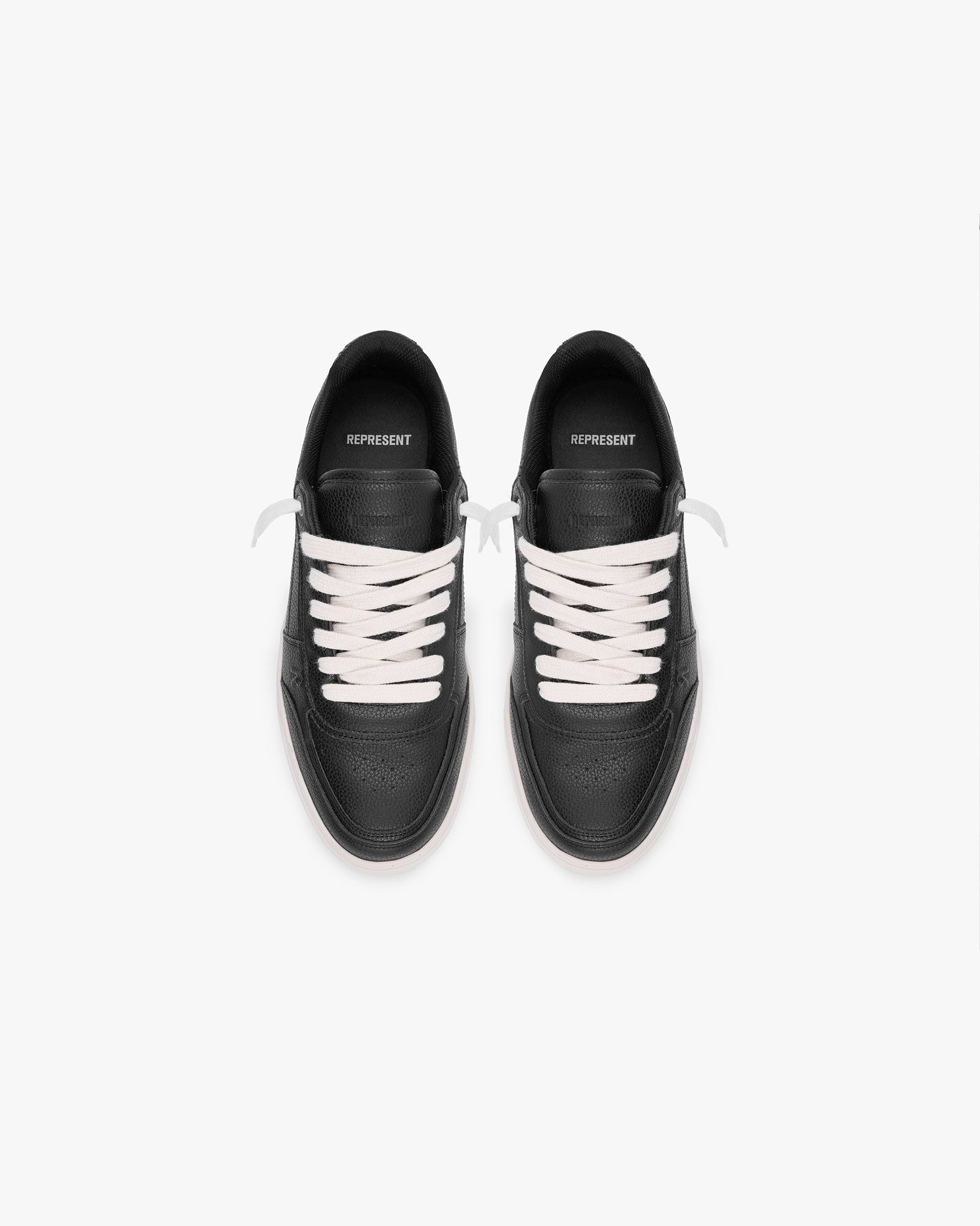 Initial Sneaker - Leather - Black