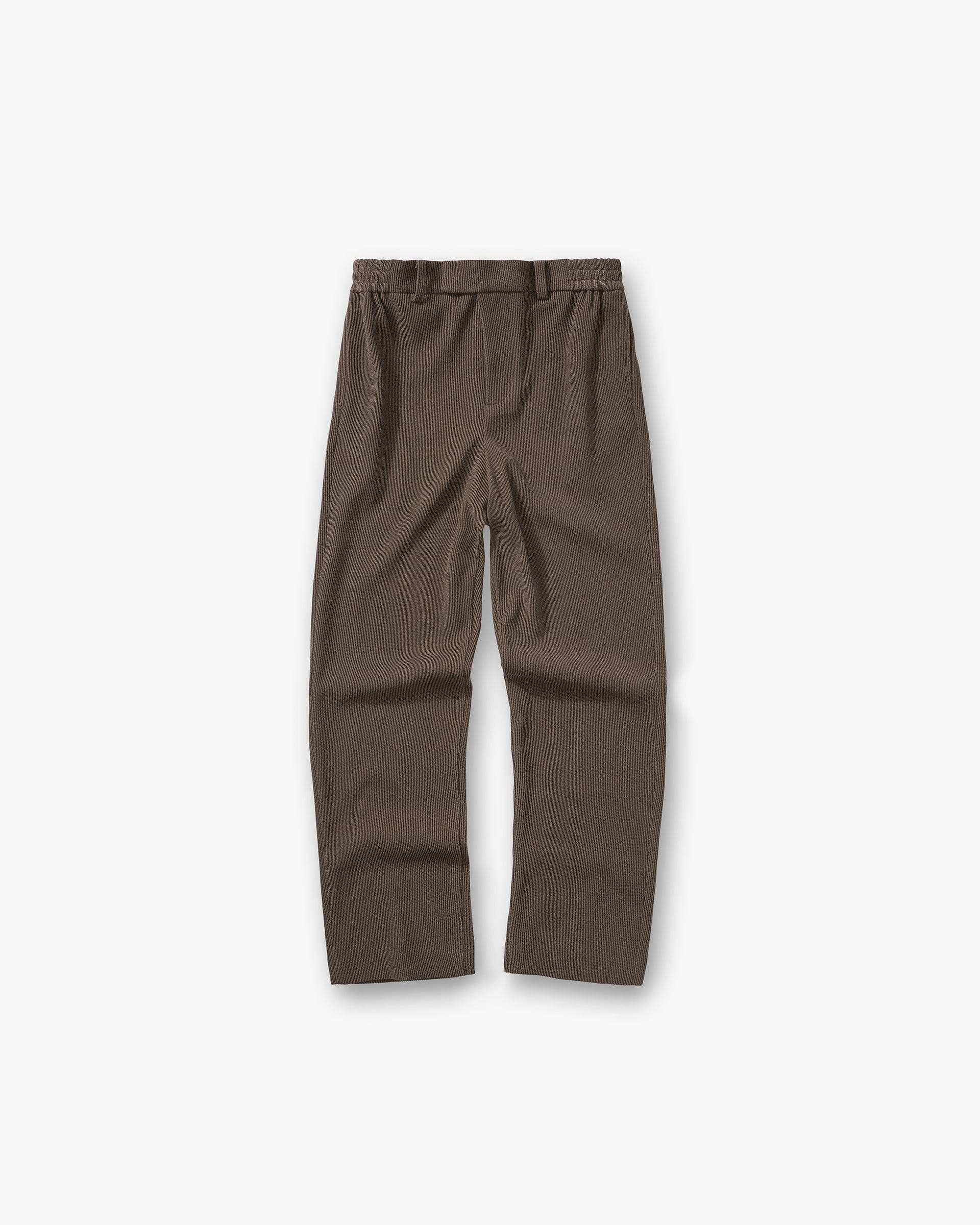 Ribbed Hybrid Pant - Clove