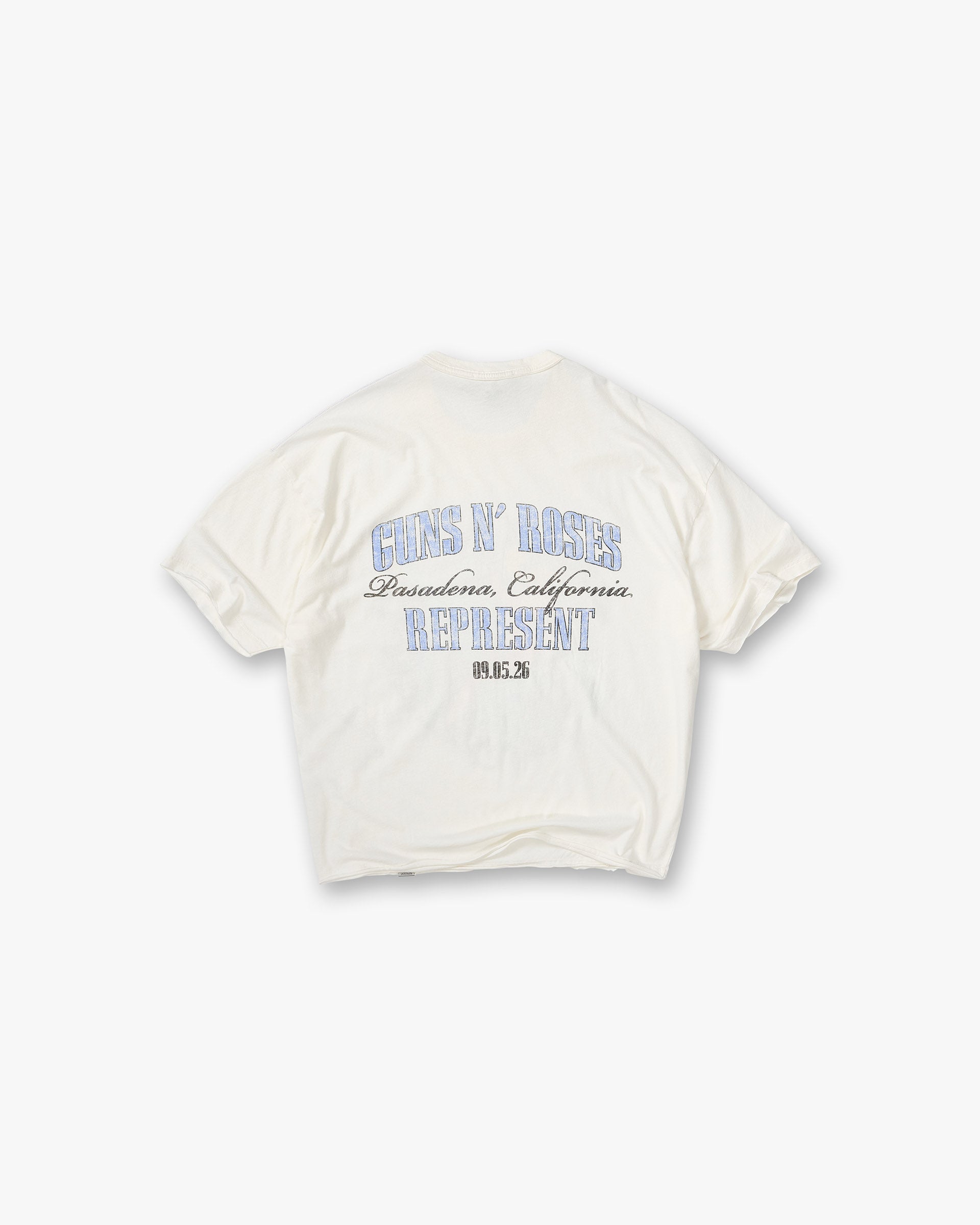 Represent X Guns N' Roses Revolver T-Shirt - Flat White