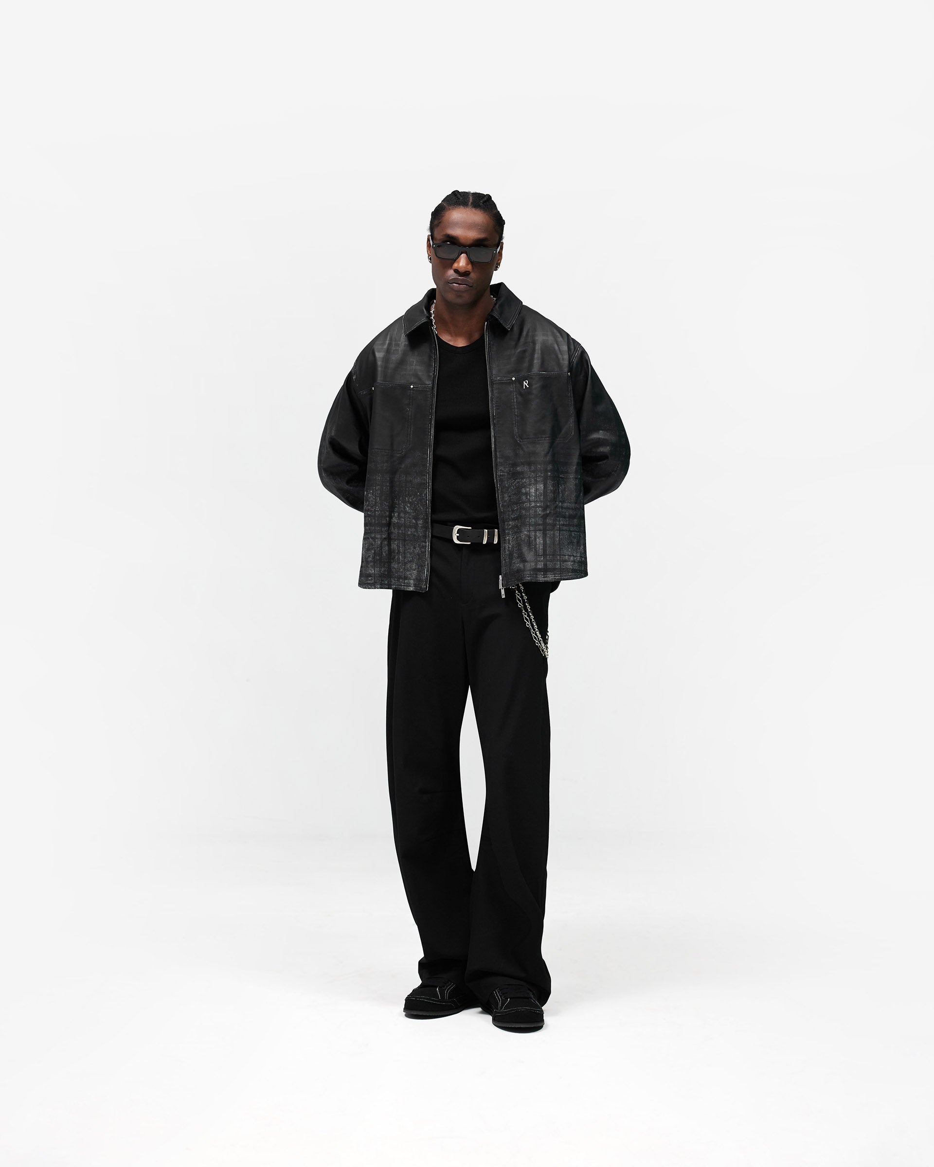 Rodeo Leather Jacket - Jet Black