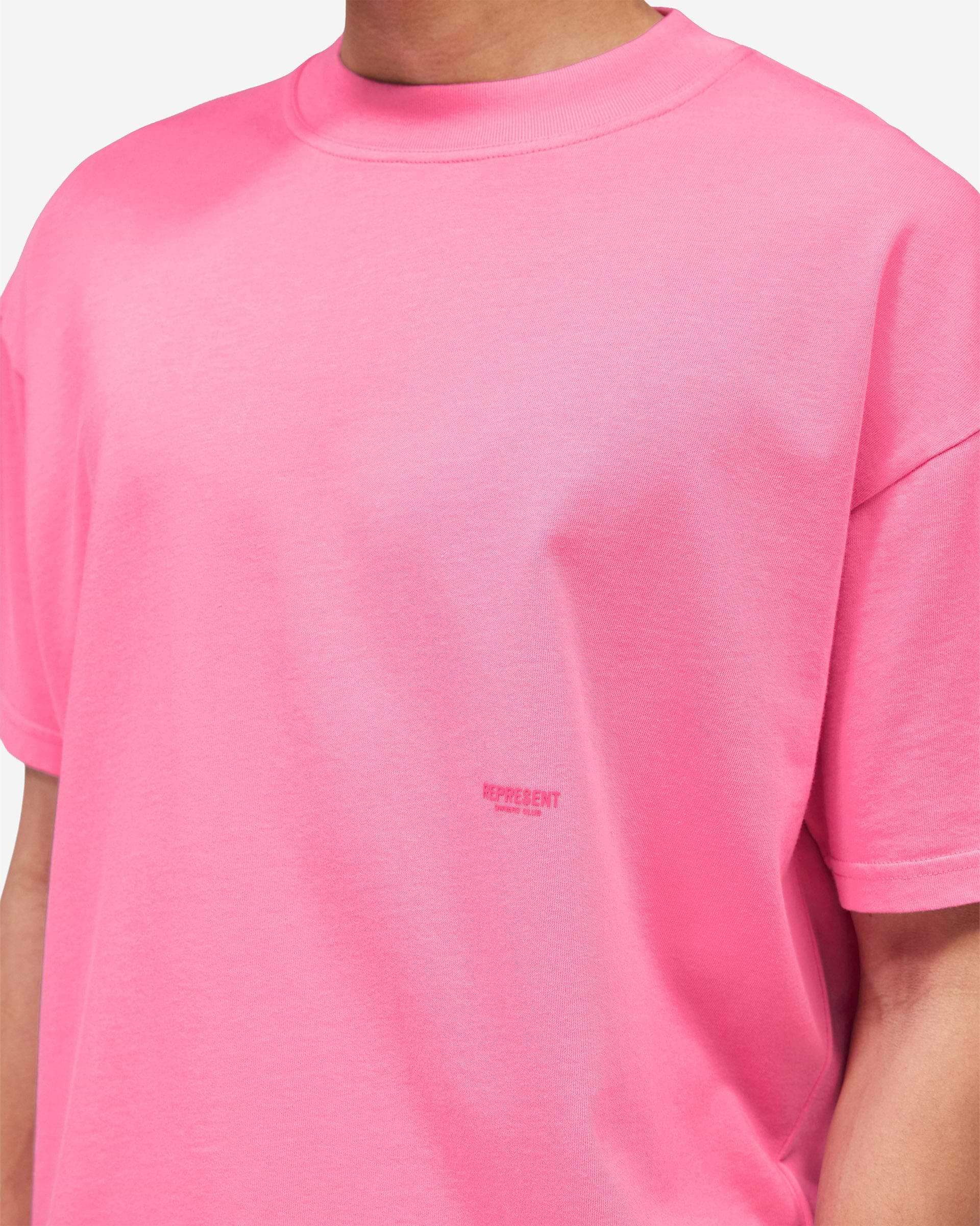 Micro Owners Club T-Shirt - Pink Lemonade