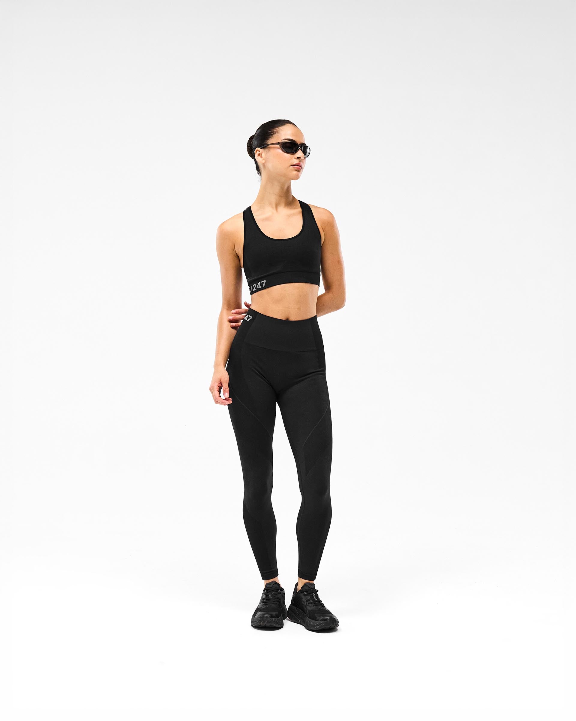247 Sculpt Seamless Performance Legging - Black