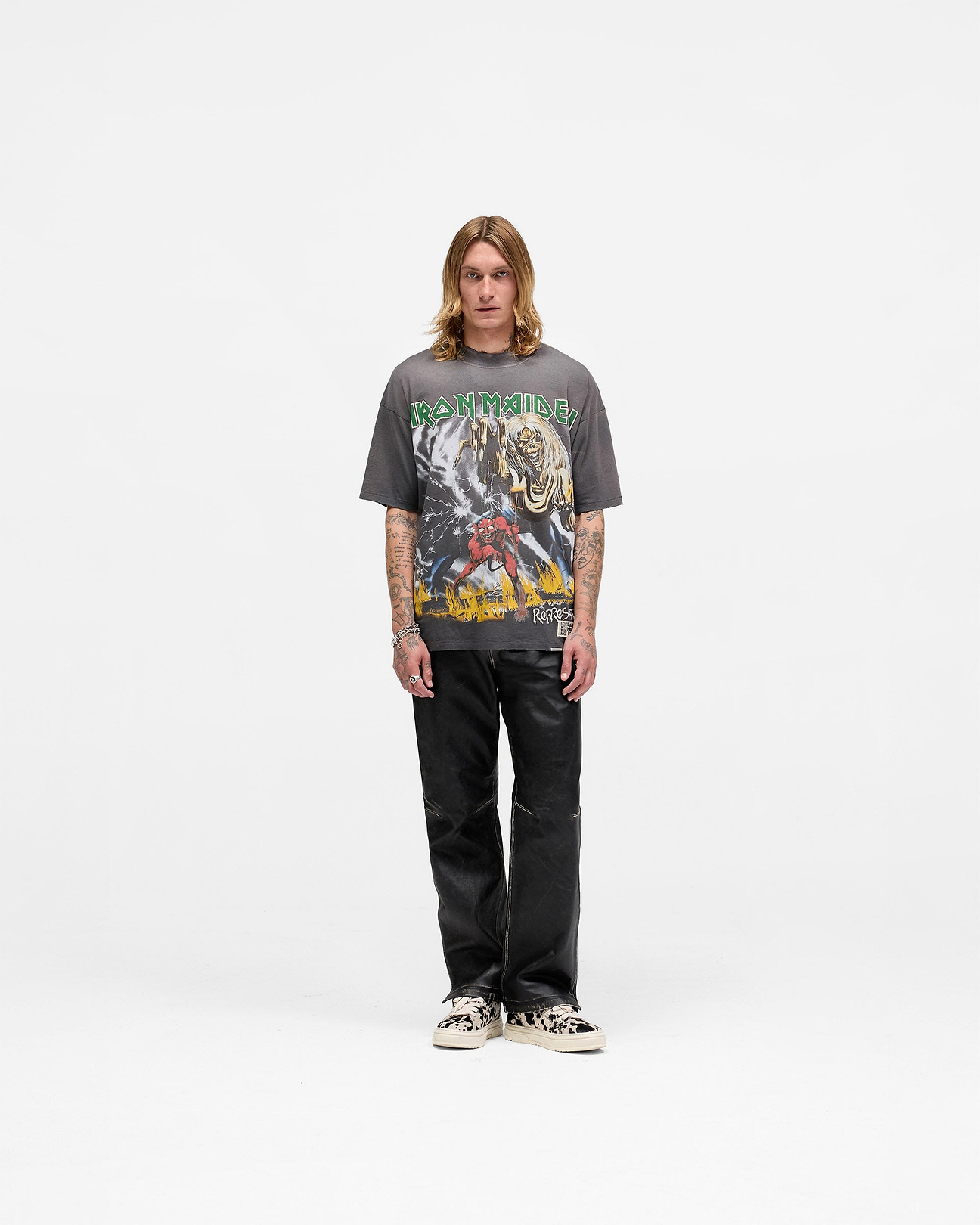 Represent X Iron Maiden Number of the Beast T-Shirt | REPRESENT