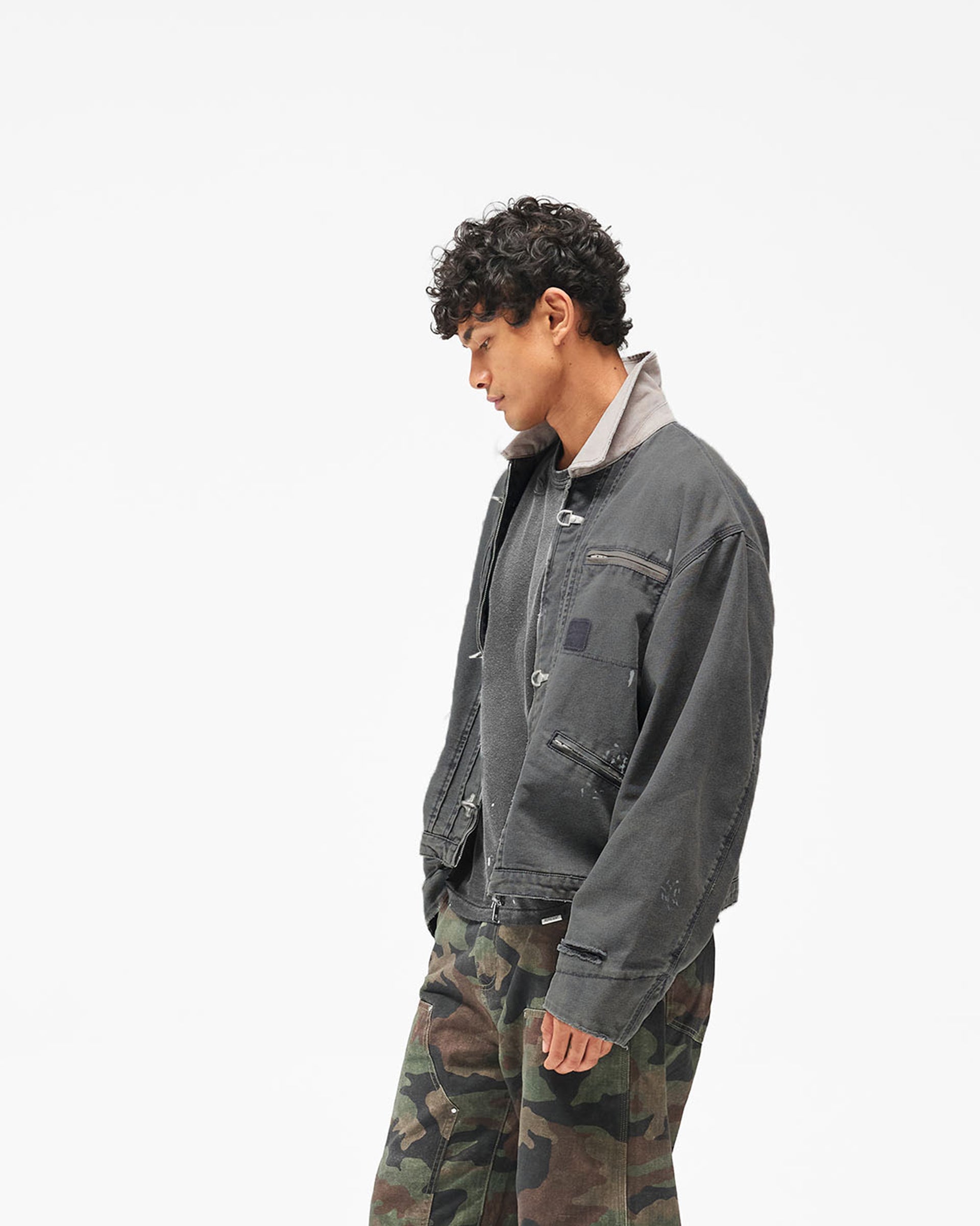 MH Worker Jacket - Vintage Grey