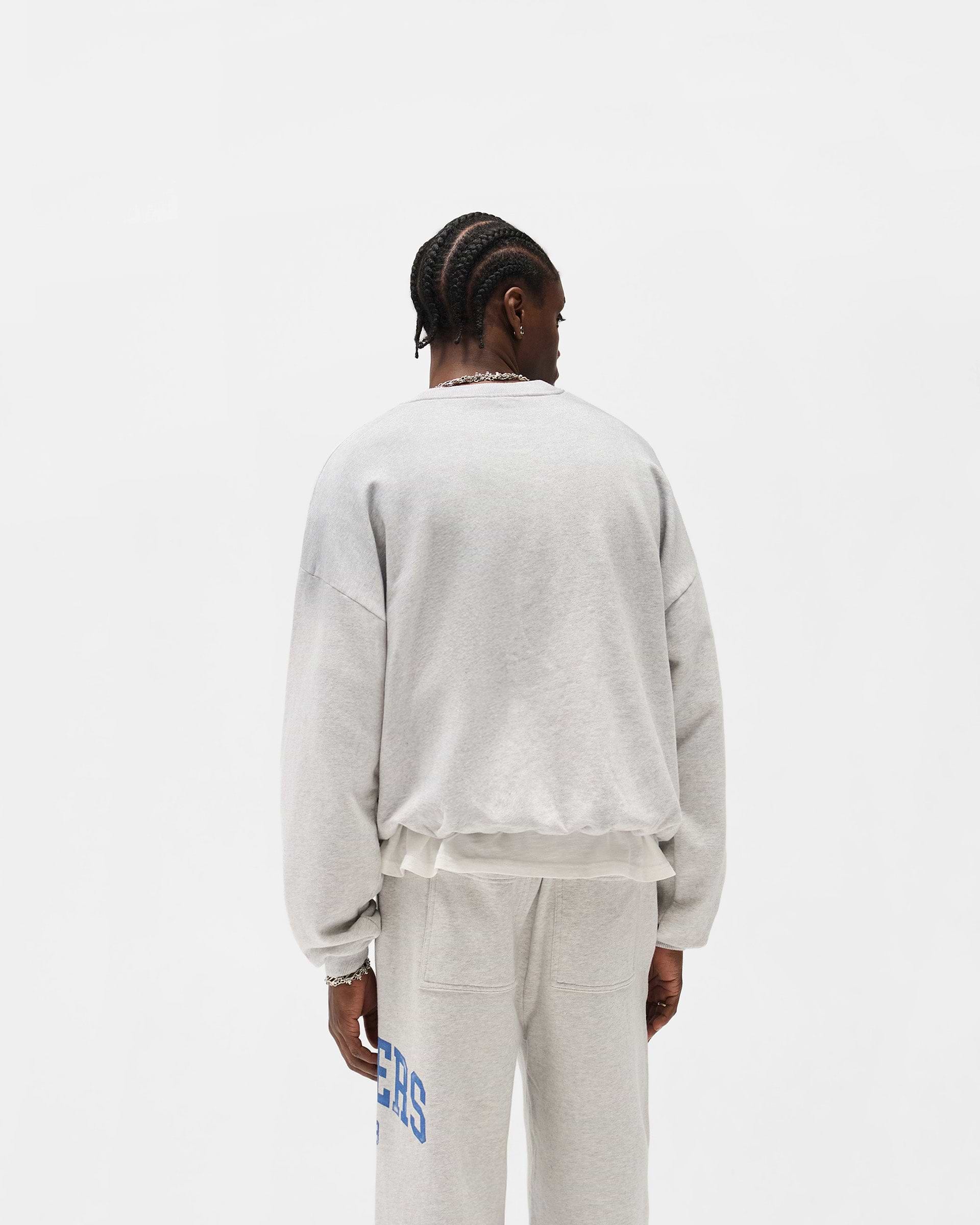 Represent Owners Club Sweater - Sprayed Ice Grey Marl