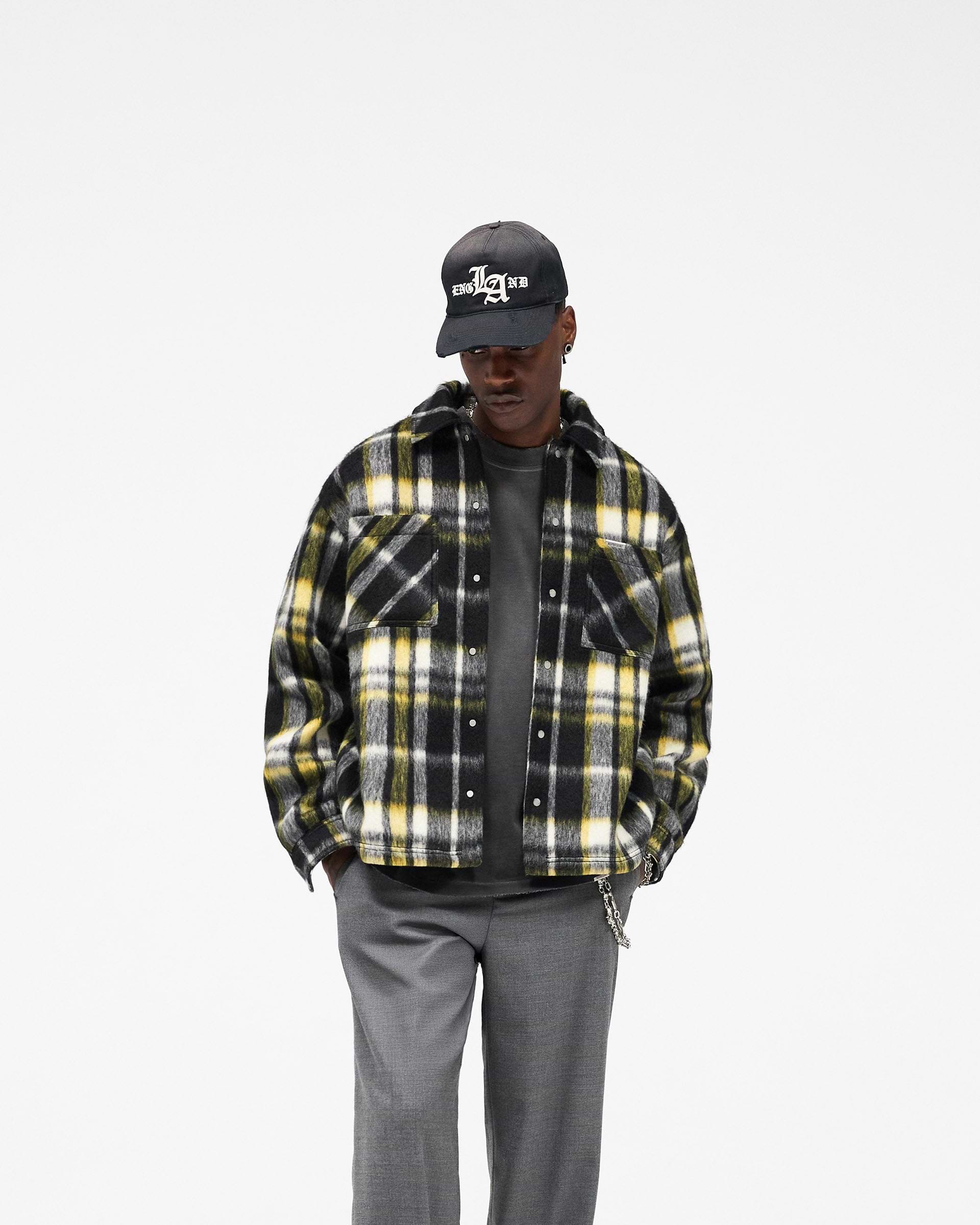 Textured Overshirt - Jet Black