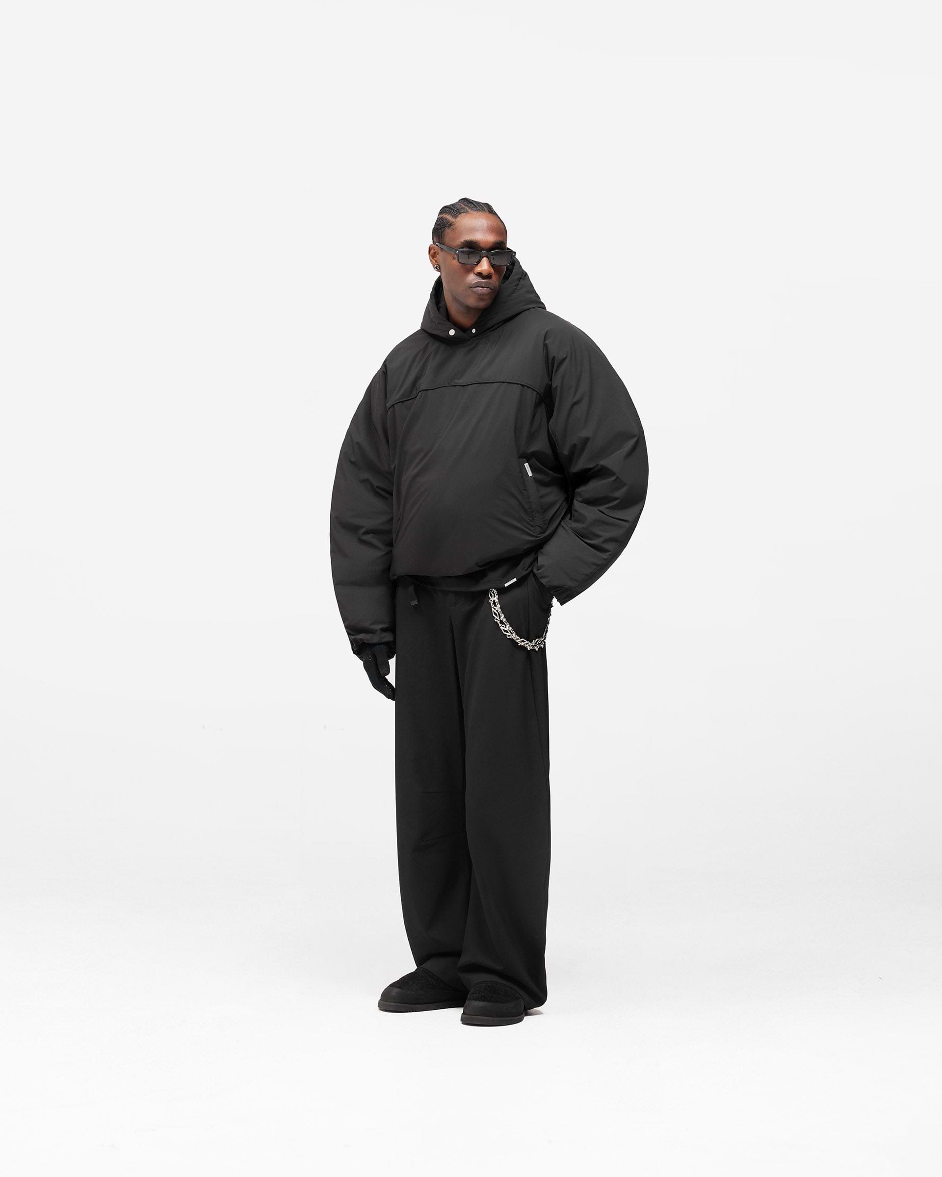 Arch Pullover Puffer - Jet Black