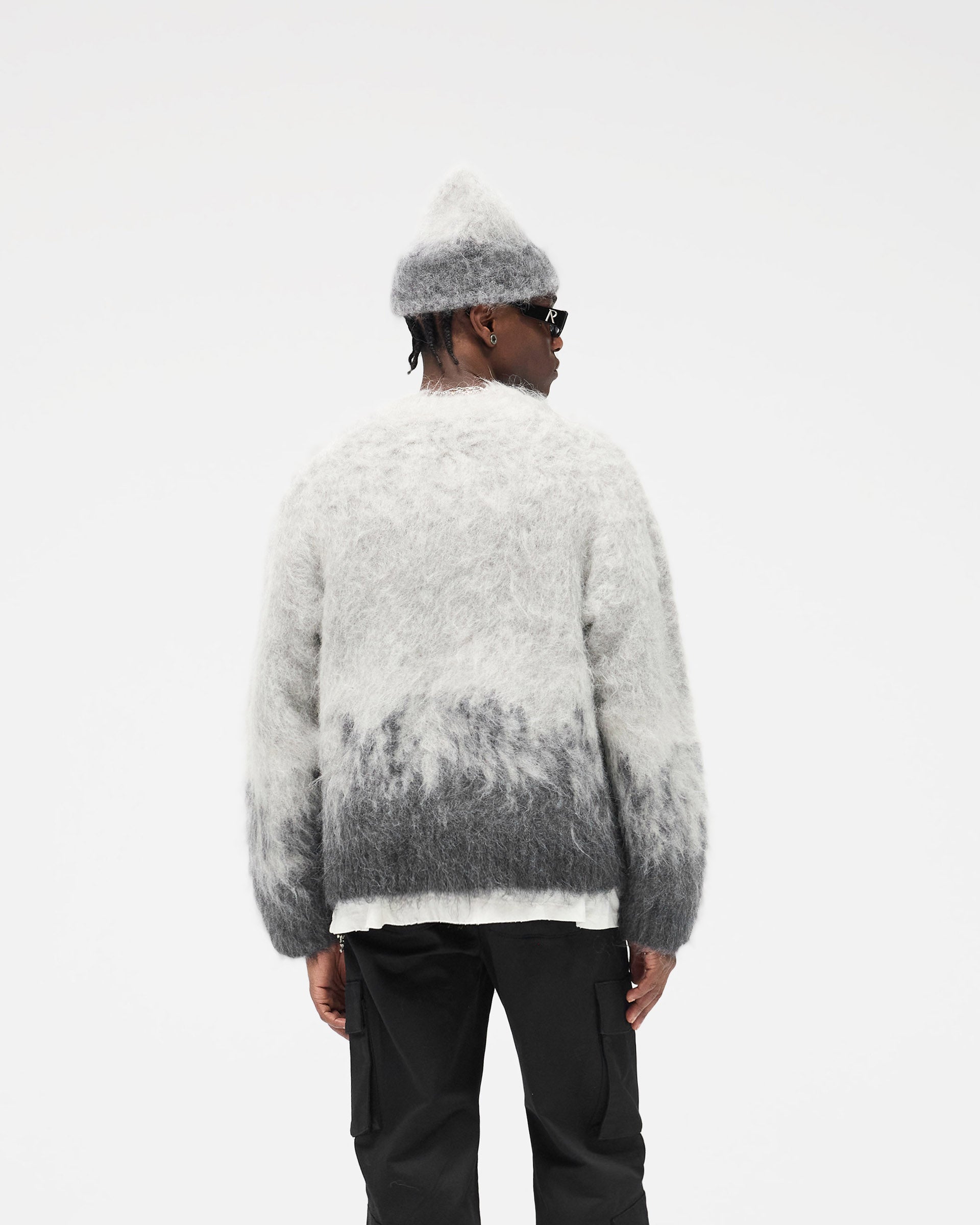 Ombre Sweater - Light Grey