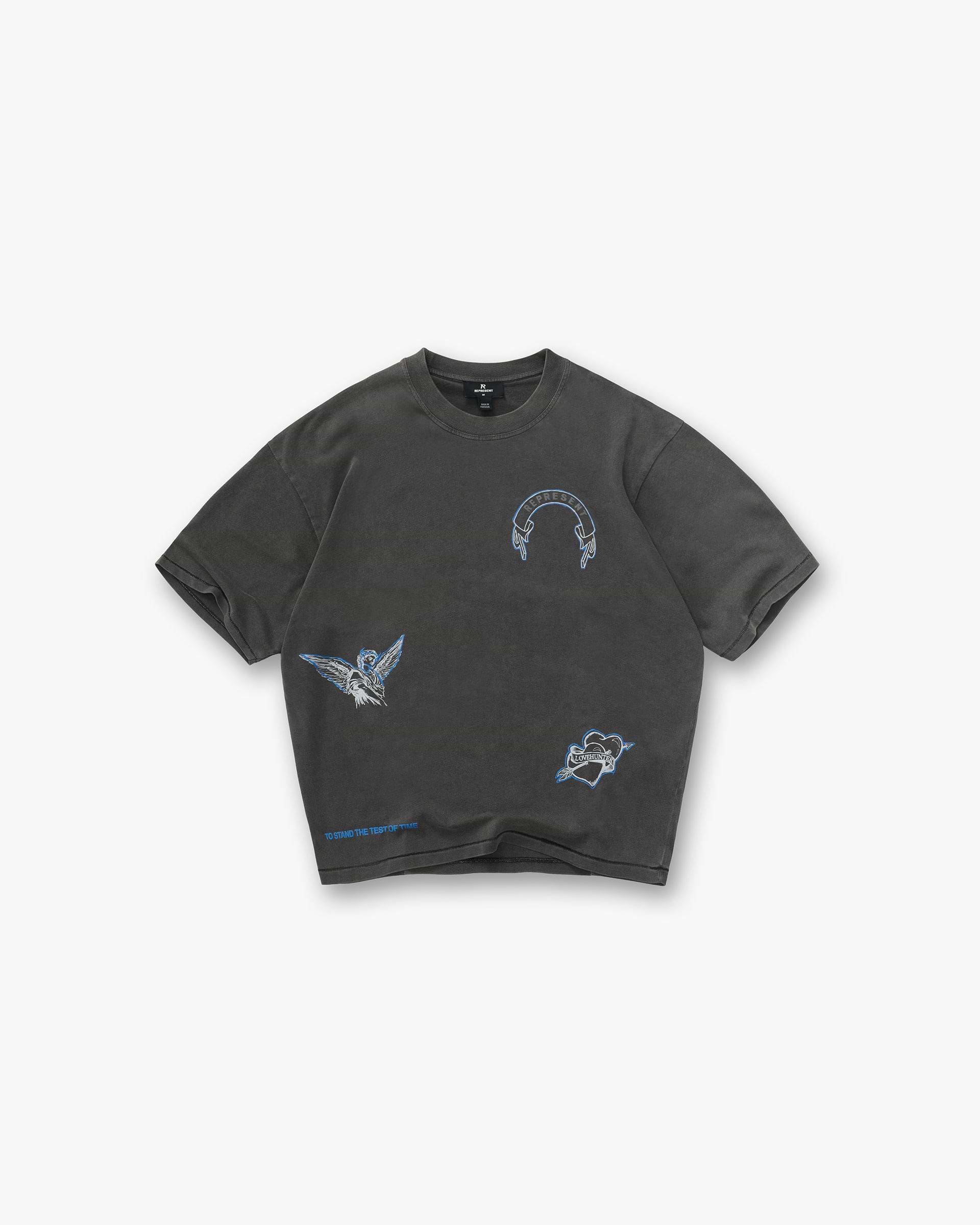 Flannels Legacy Banner T-Shirt - Vintage Grey