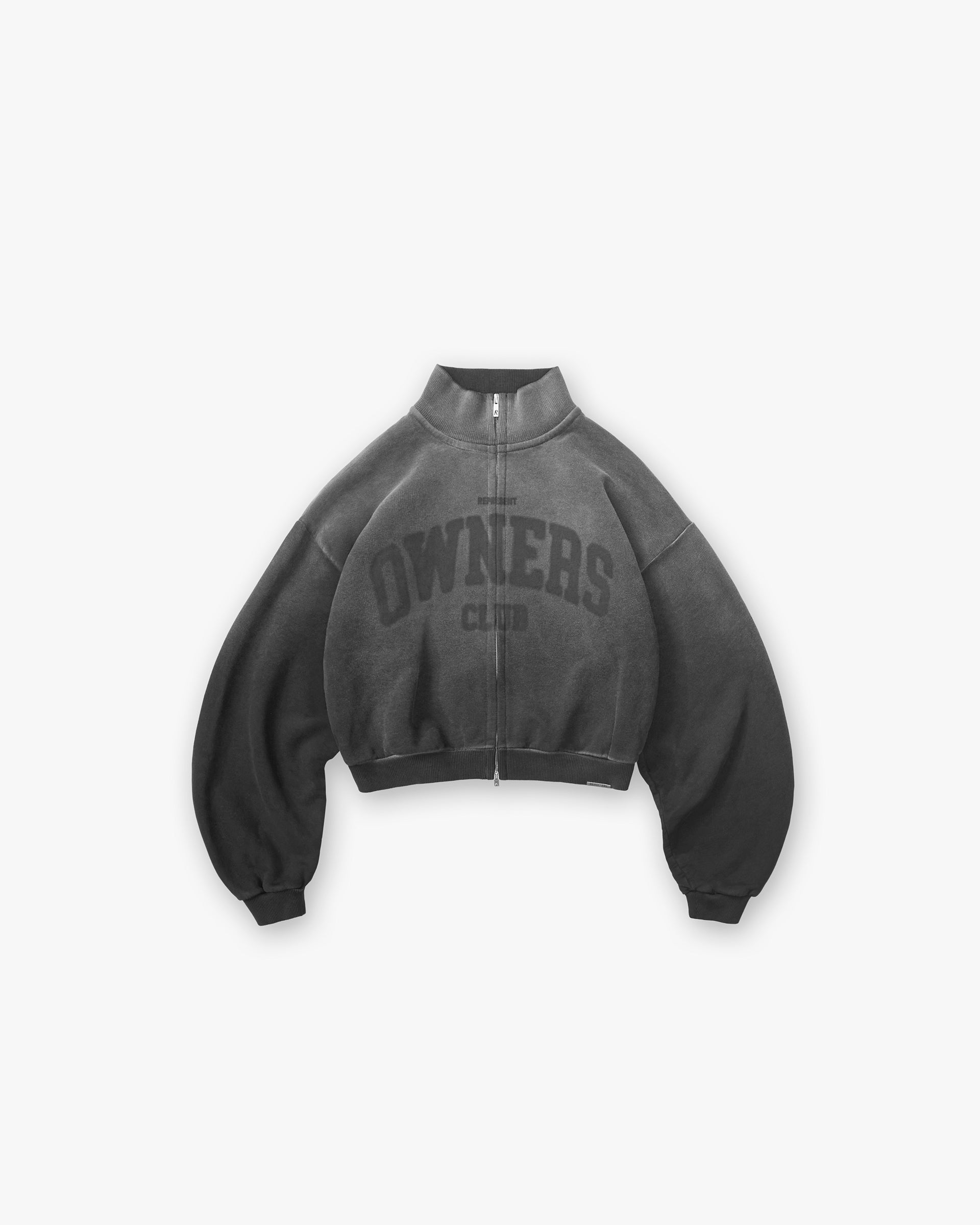 Represent Owners Club Jersey Track Jacket - Weathered Black
