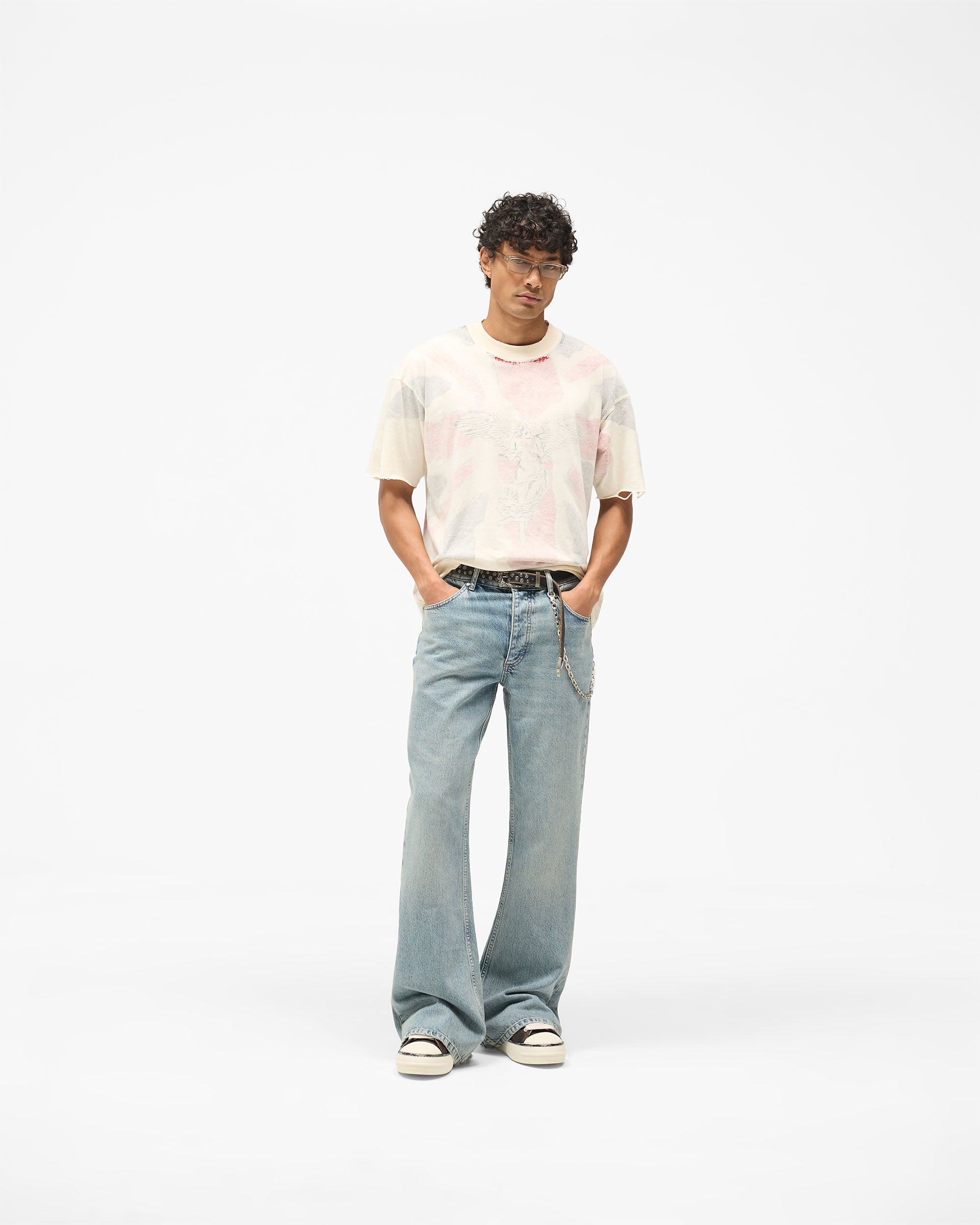 R6 Flare Denim - Astro Blue