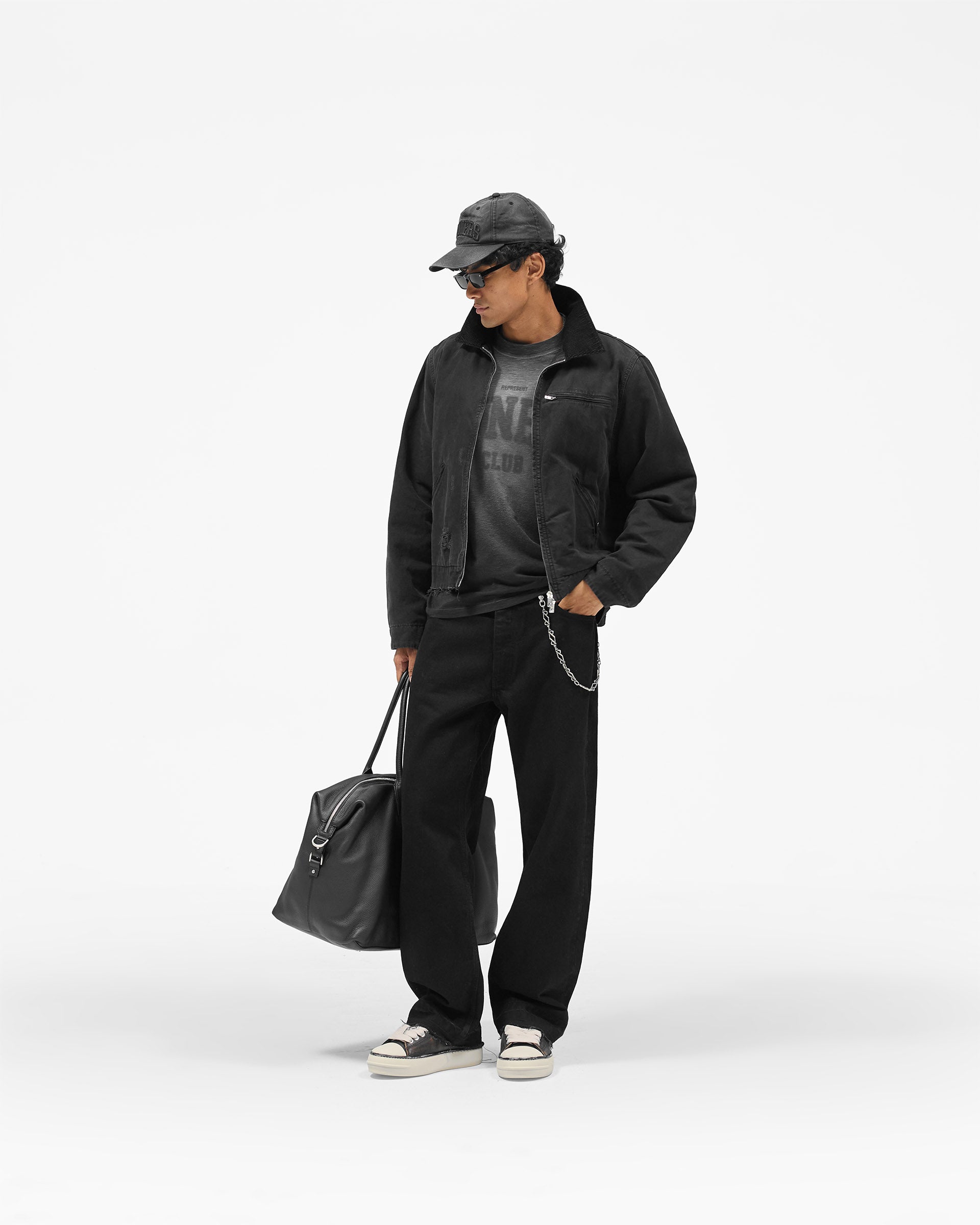 Represent Owners Club T-Shirt - Weathered Black