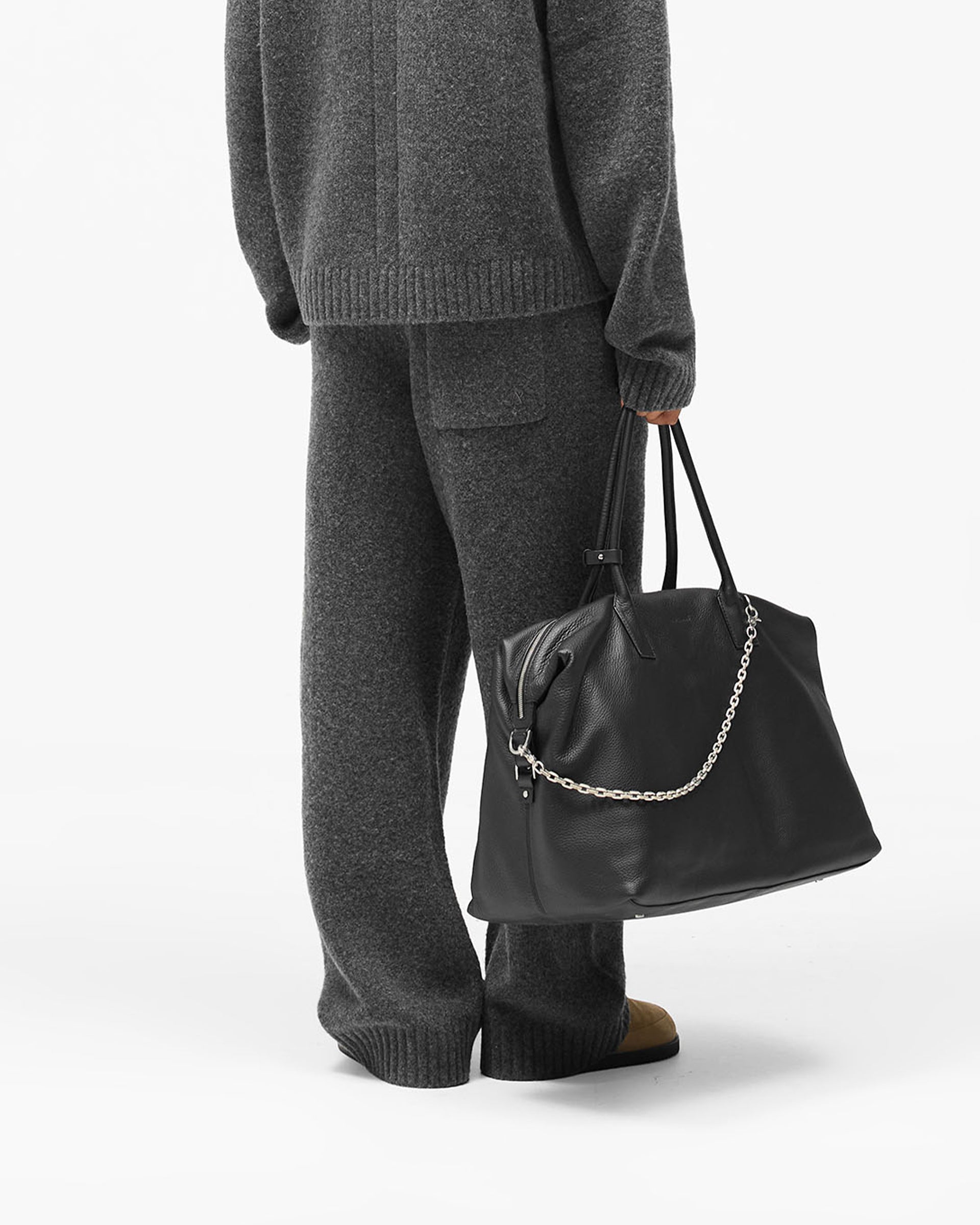 Ramone Knit Sweatpant - Dark Grey