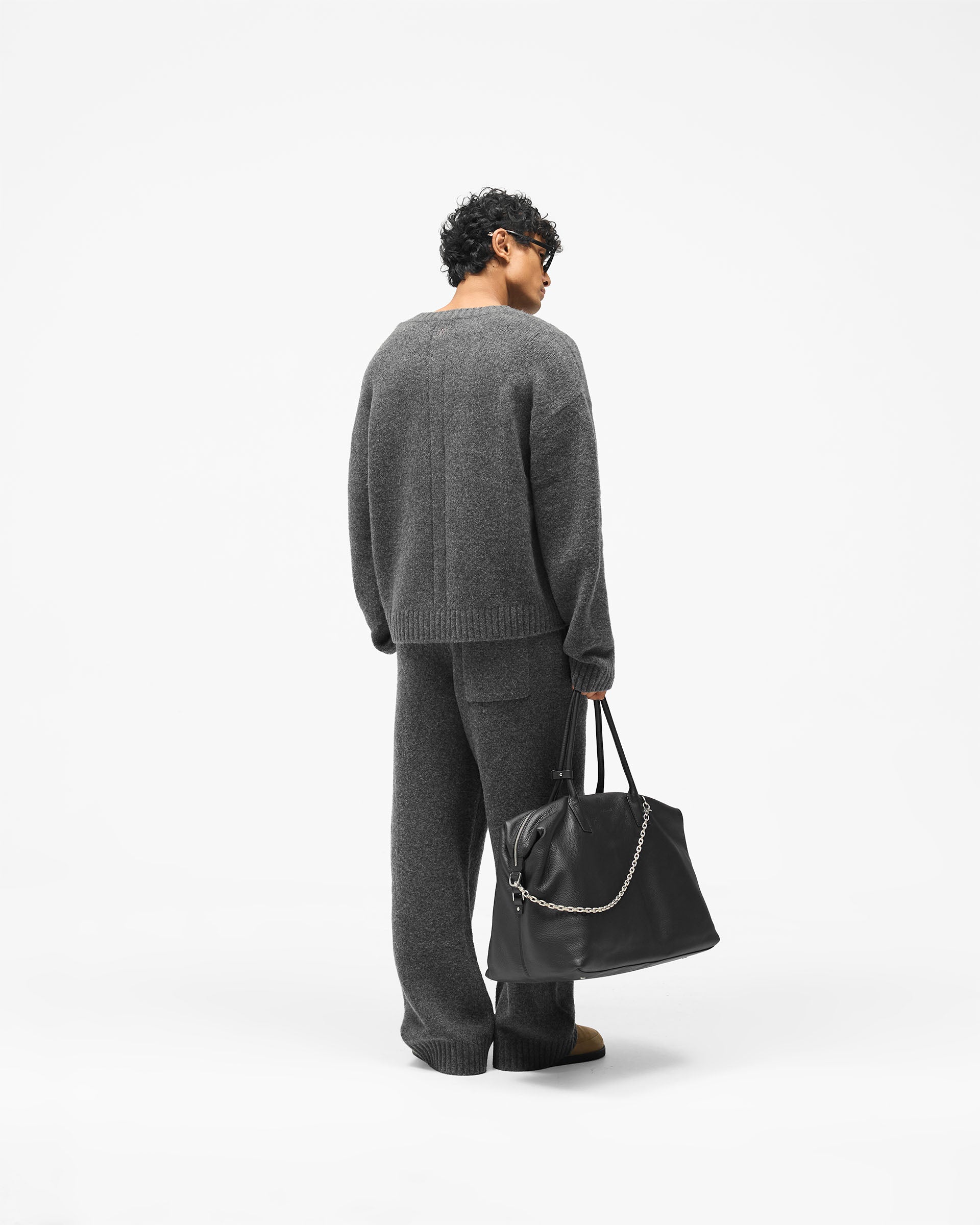 Ramone Knit Sweatpant - Dark Grey