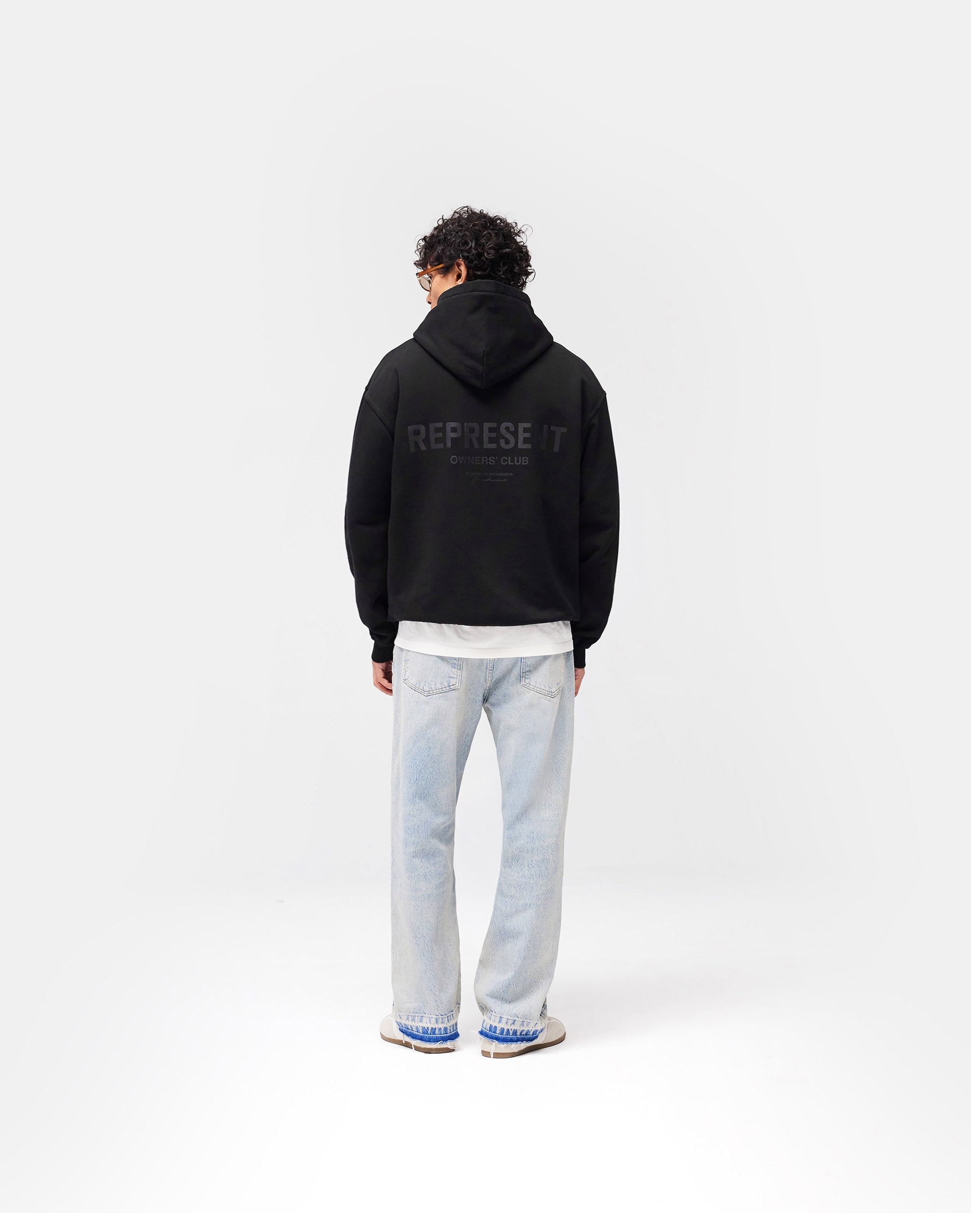 Represent Owners Club Hoodie - Matte Black