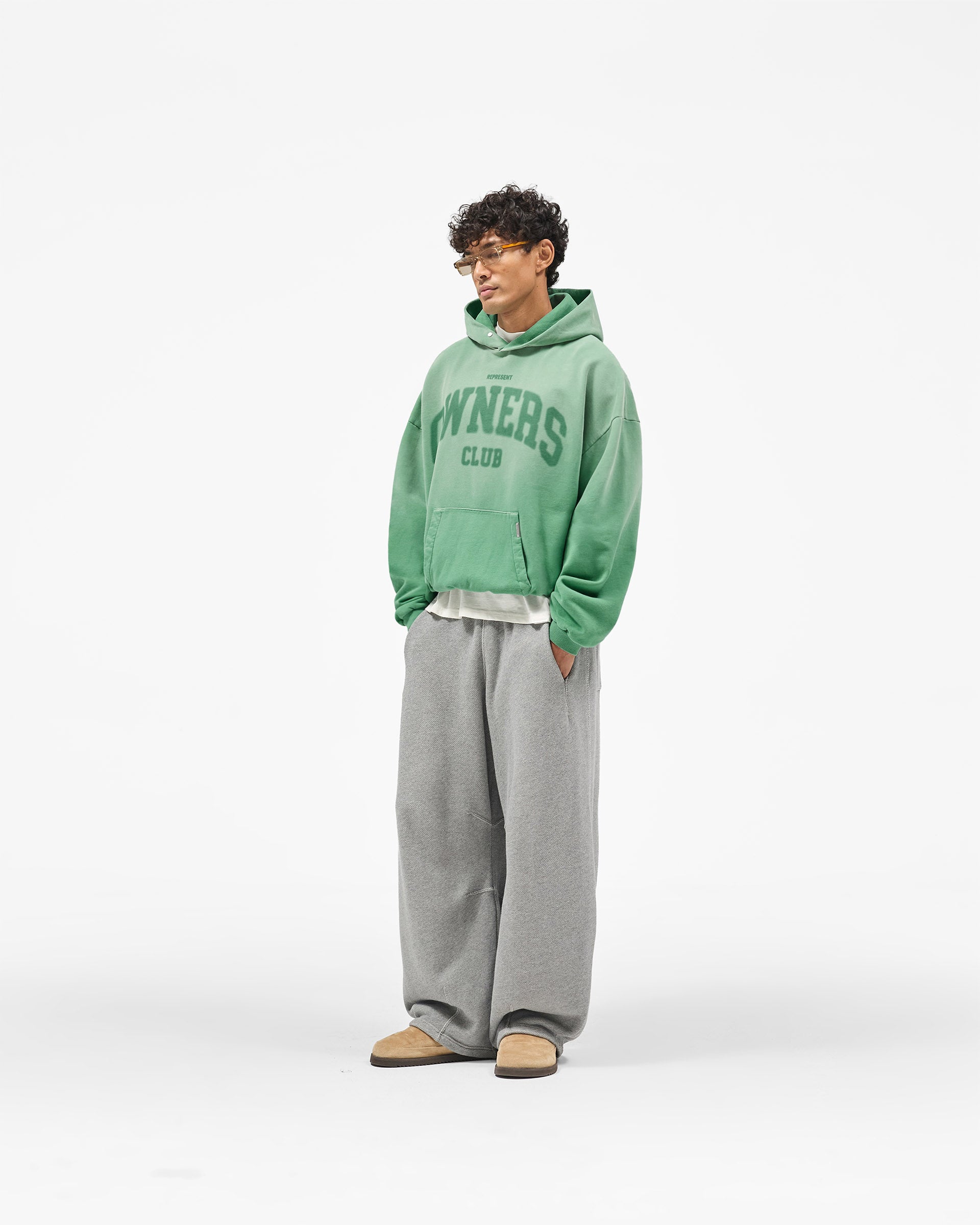 Represent Owners Club Hoodie - Evergreen